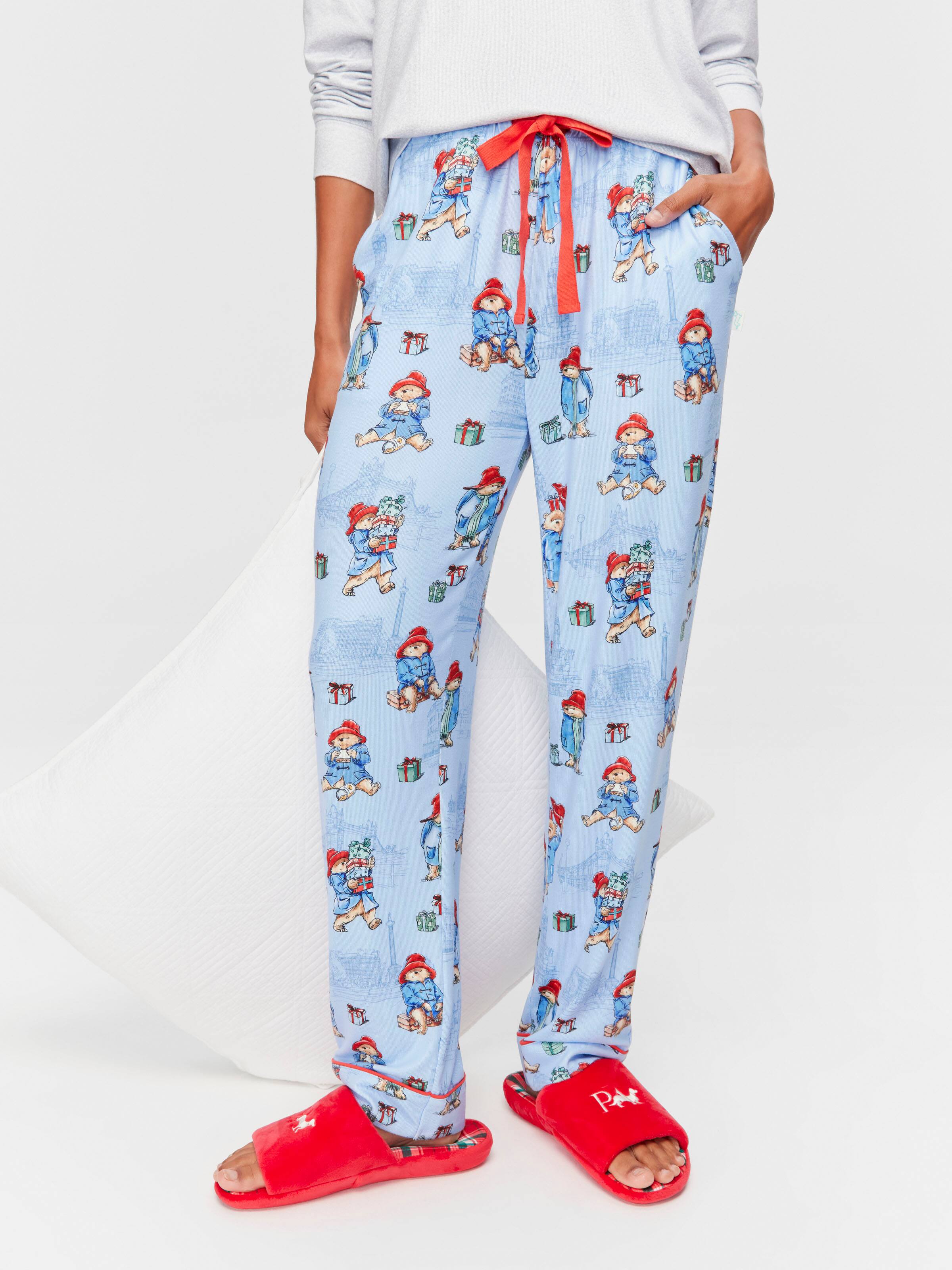 Paddington Plush Straight Leg Pj Pant