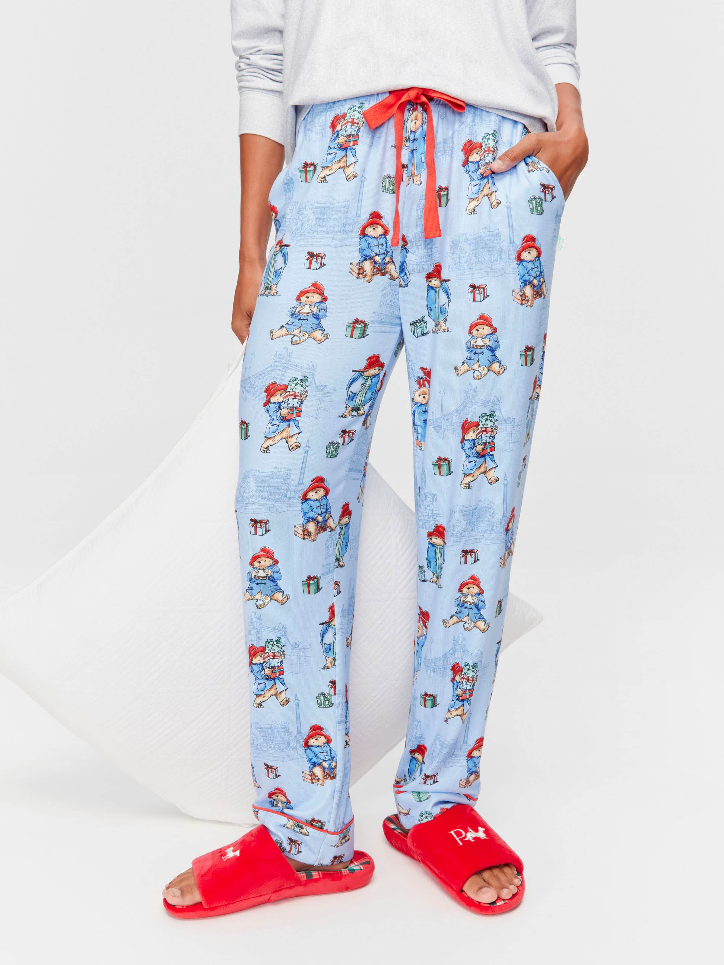 Paddington Plush Straight Leg Pj Pant
