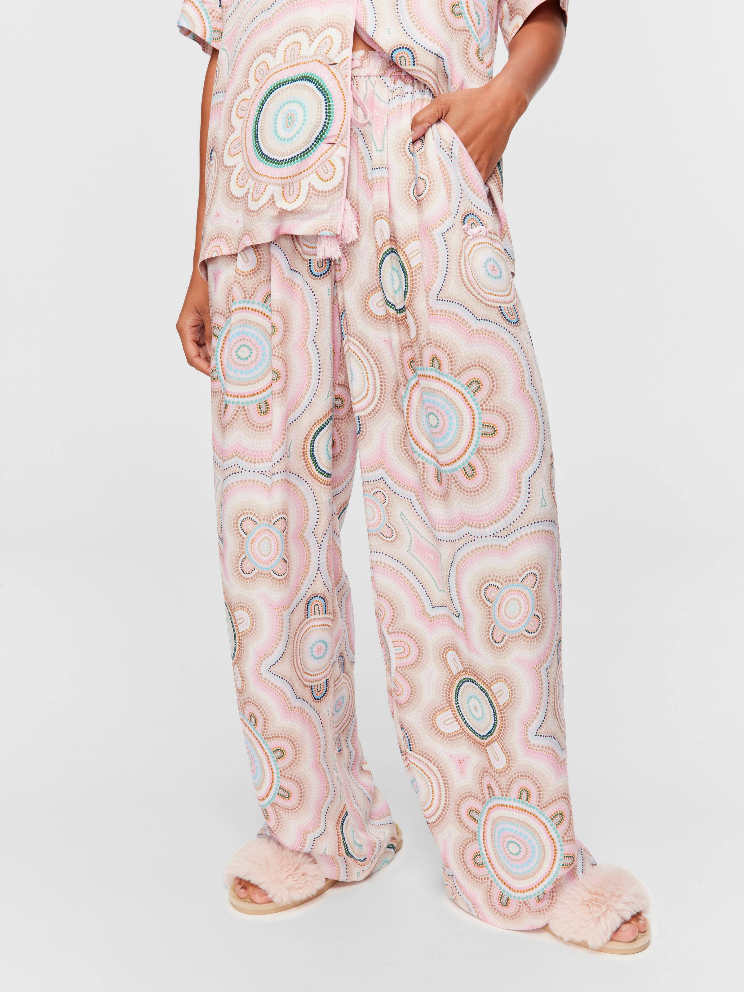 Lou Martin Wide Leg Pj Pant