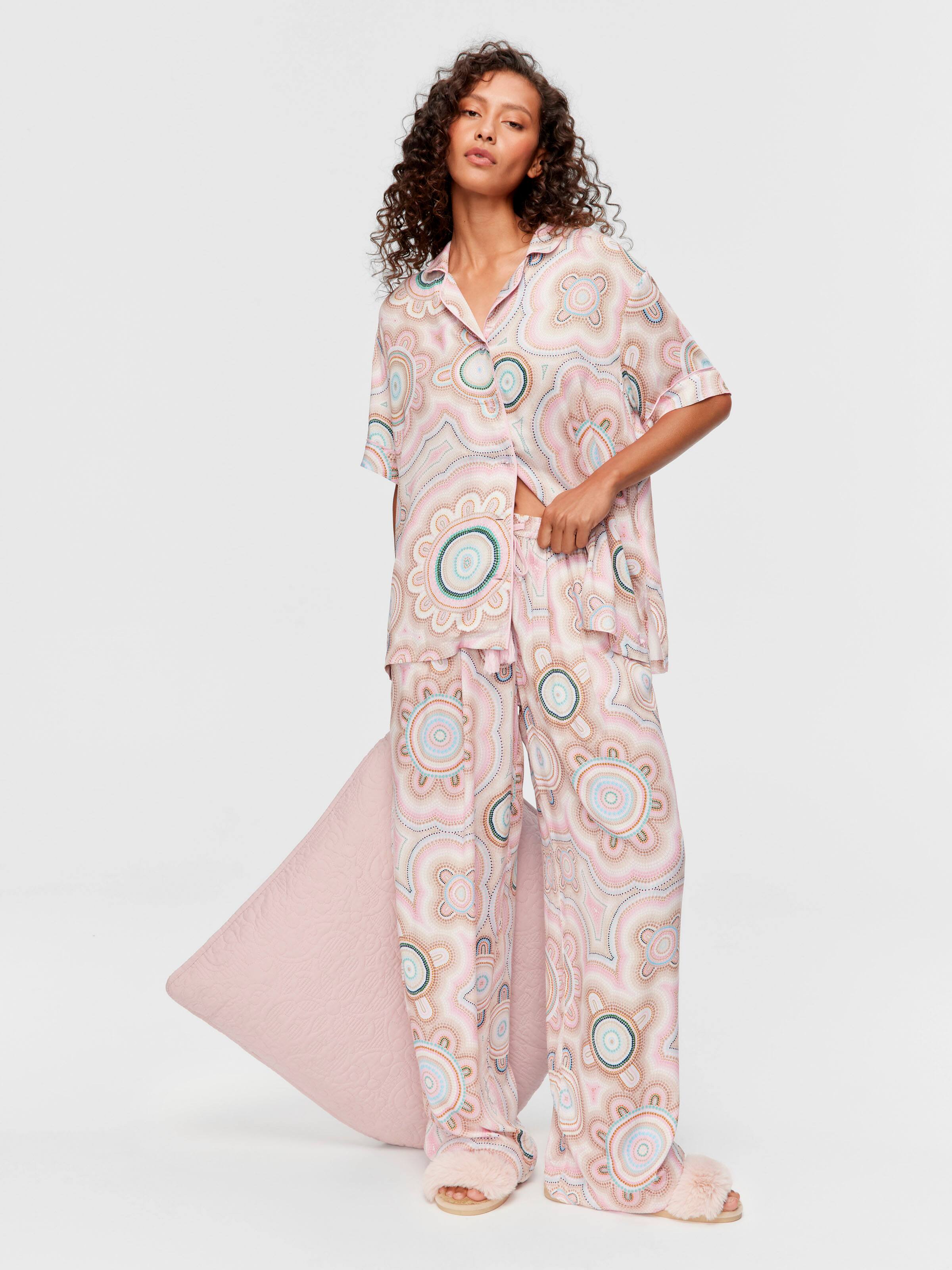 Lou Martin Wide Leg Pj Pant
