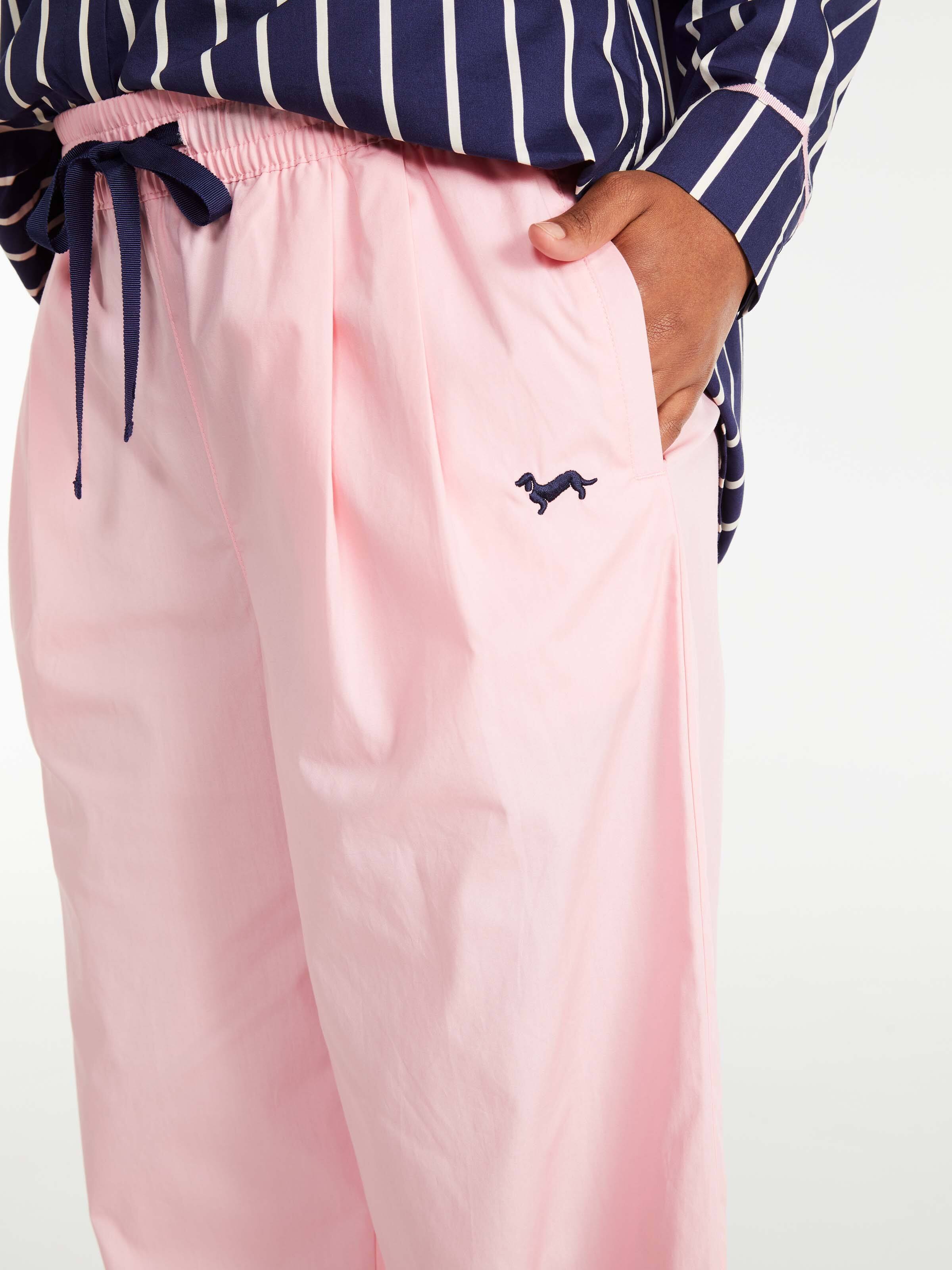 Pretty Pink Ankle Pj Pant