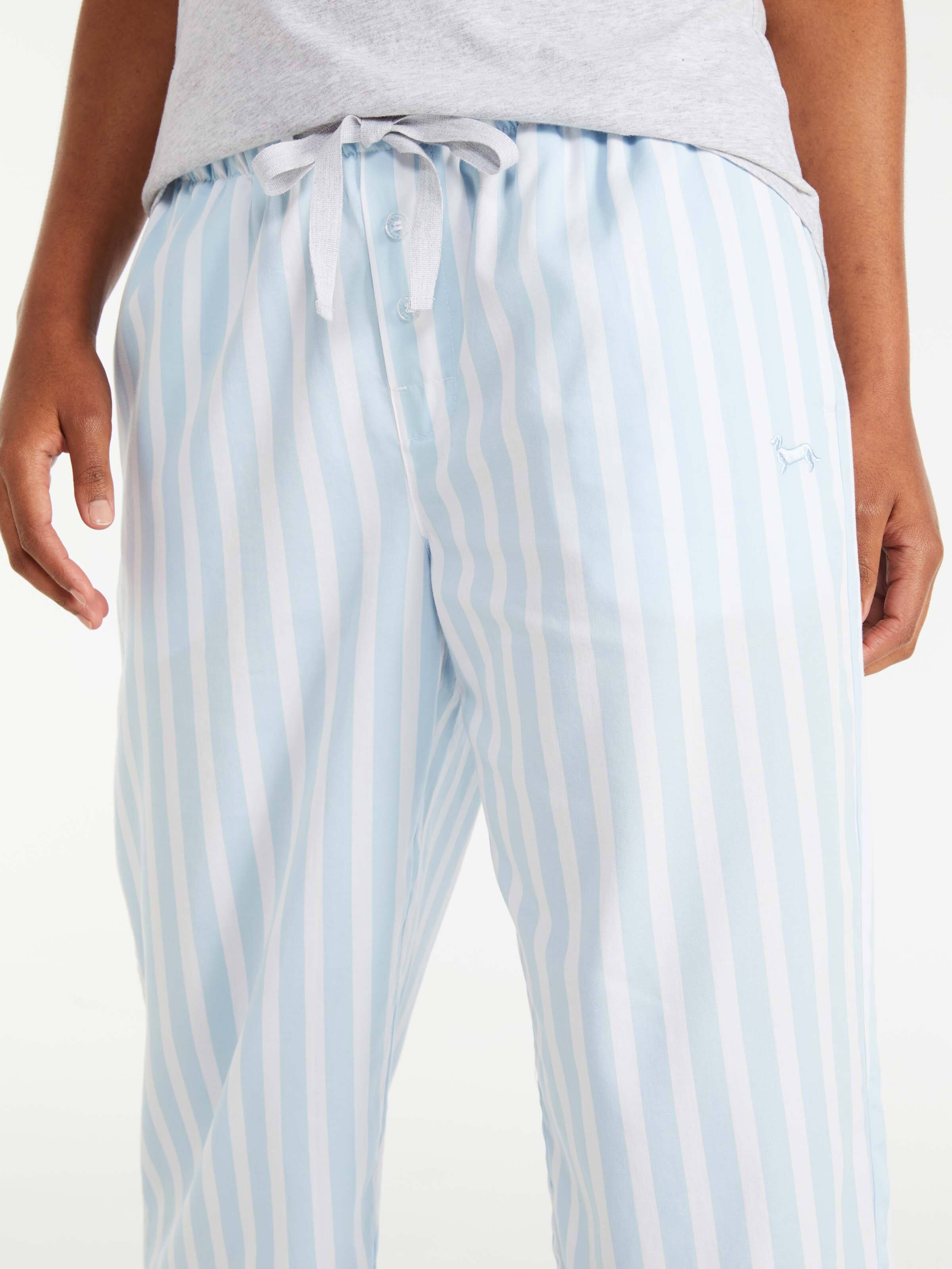 Blue Stripe 3/4 Pj Pant