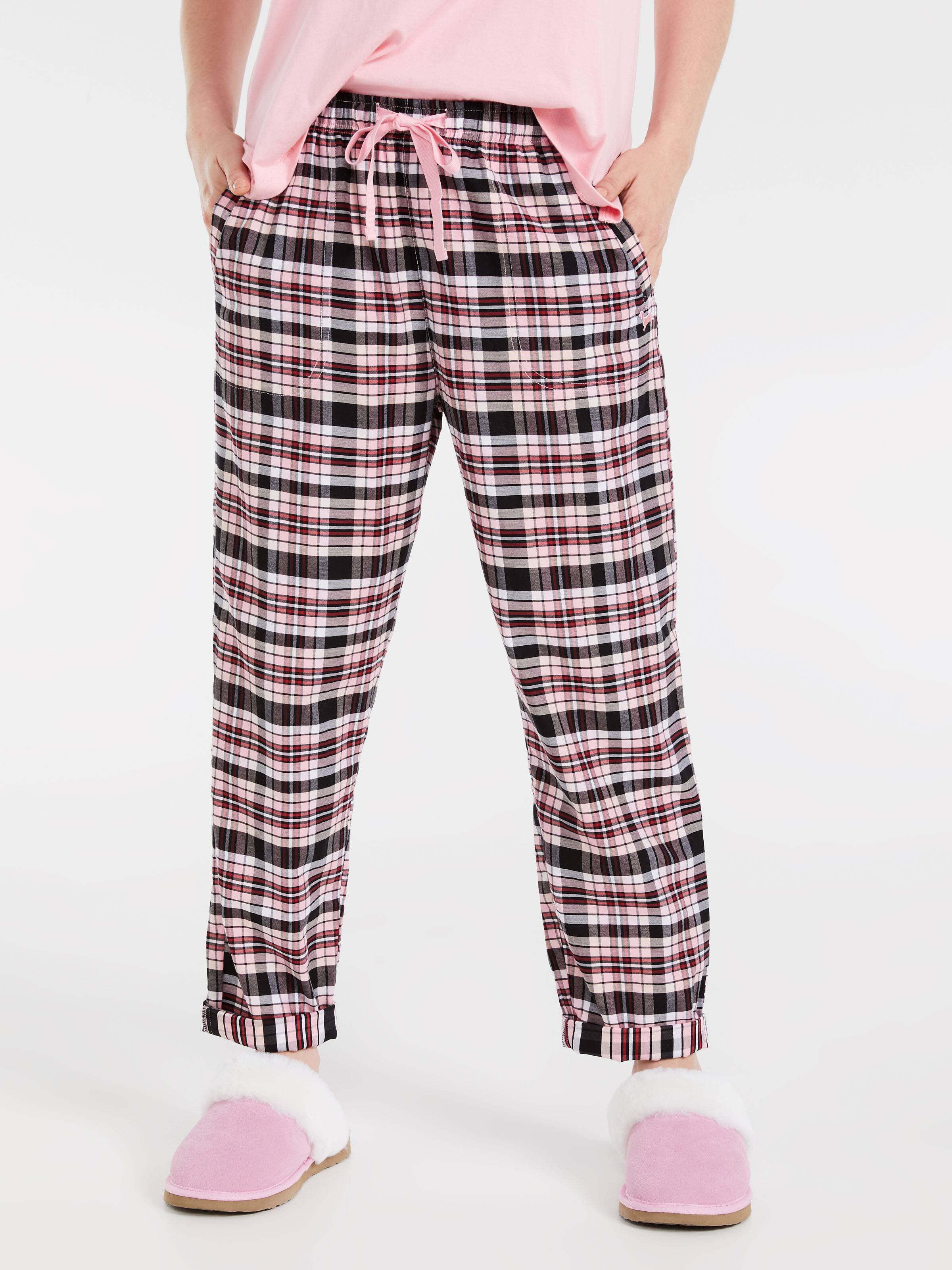 Beddy Byes Check Roll Up Pant