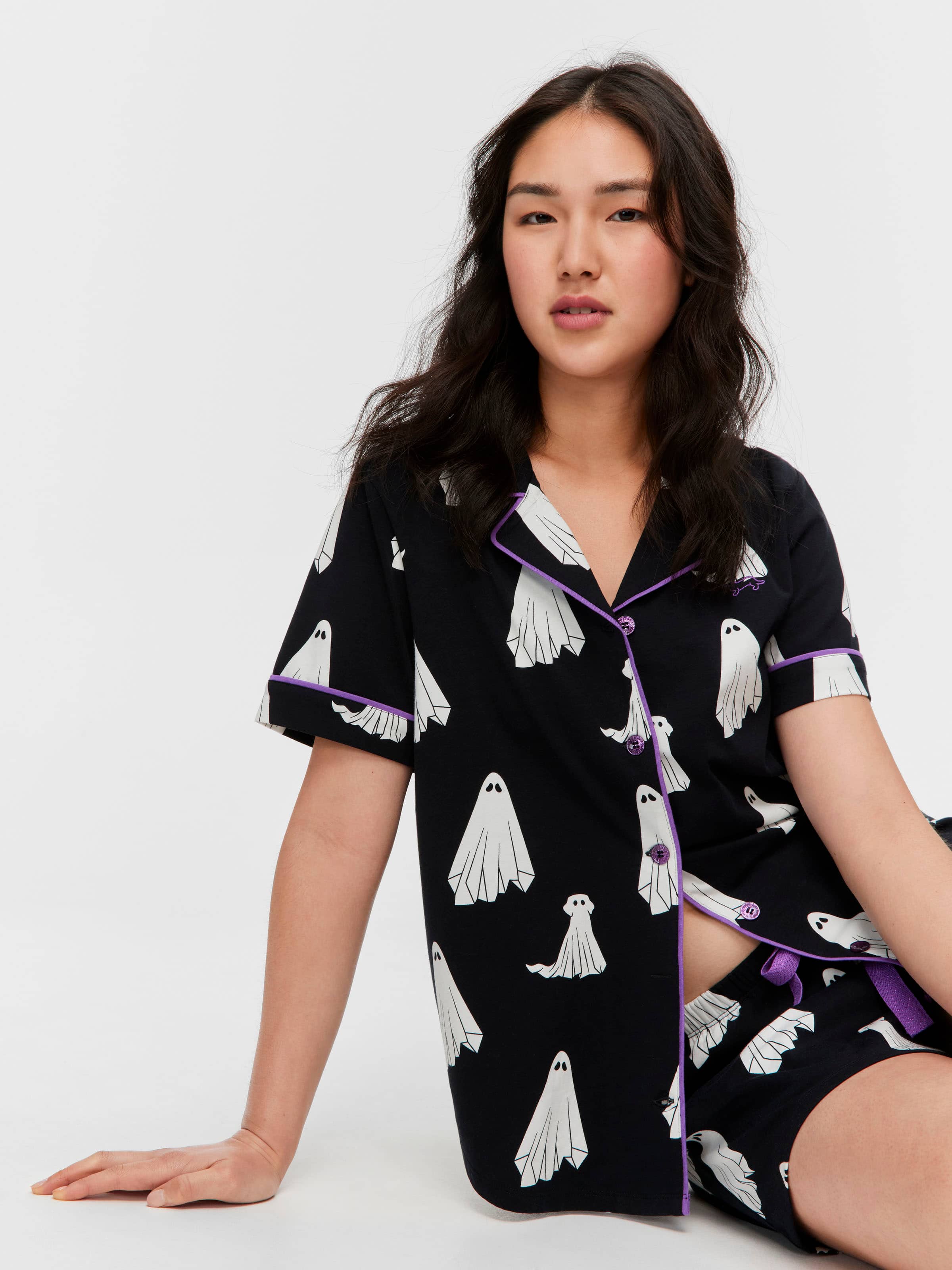 Ghost Shortie Pj Set