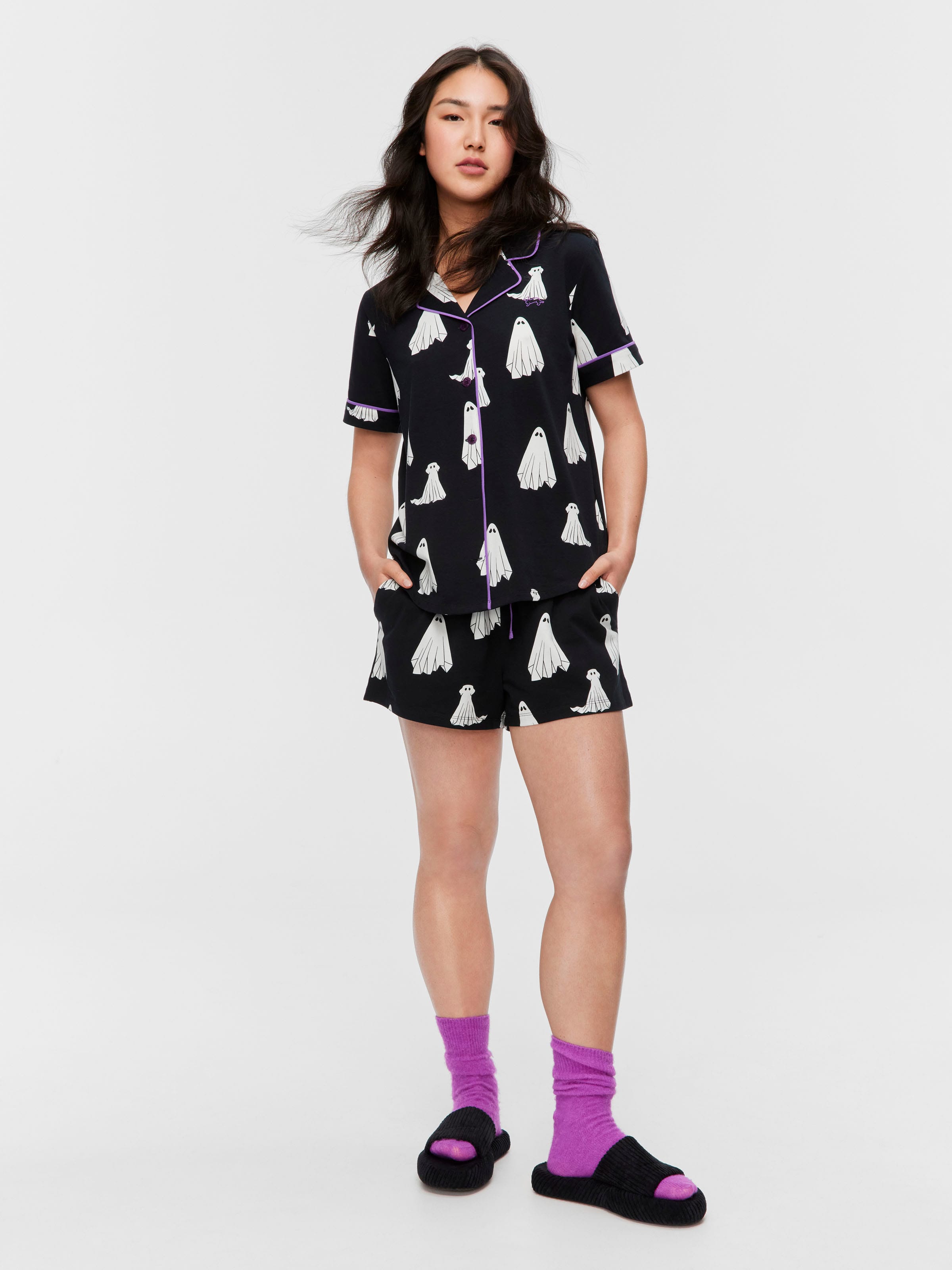 Ghost Shortie Pj Set