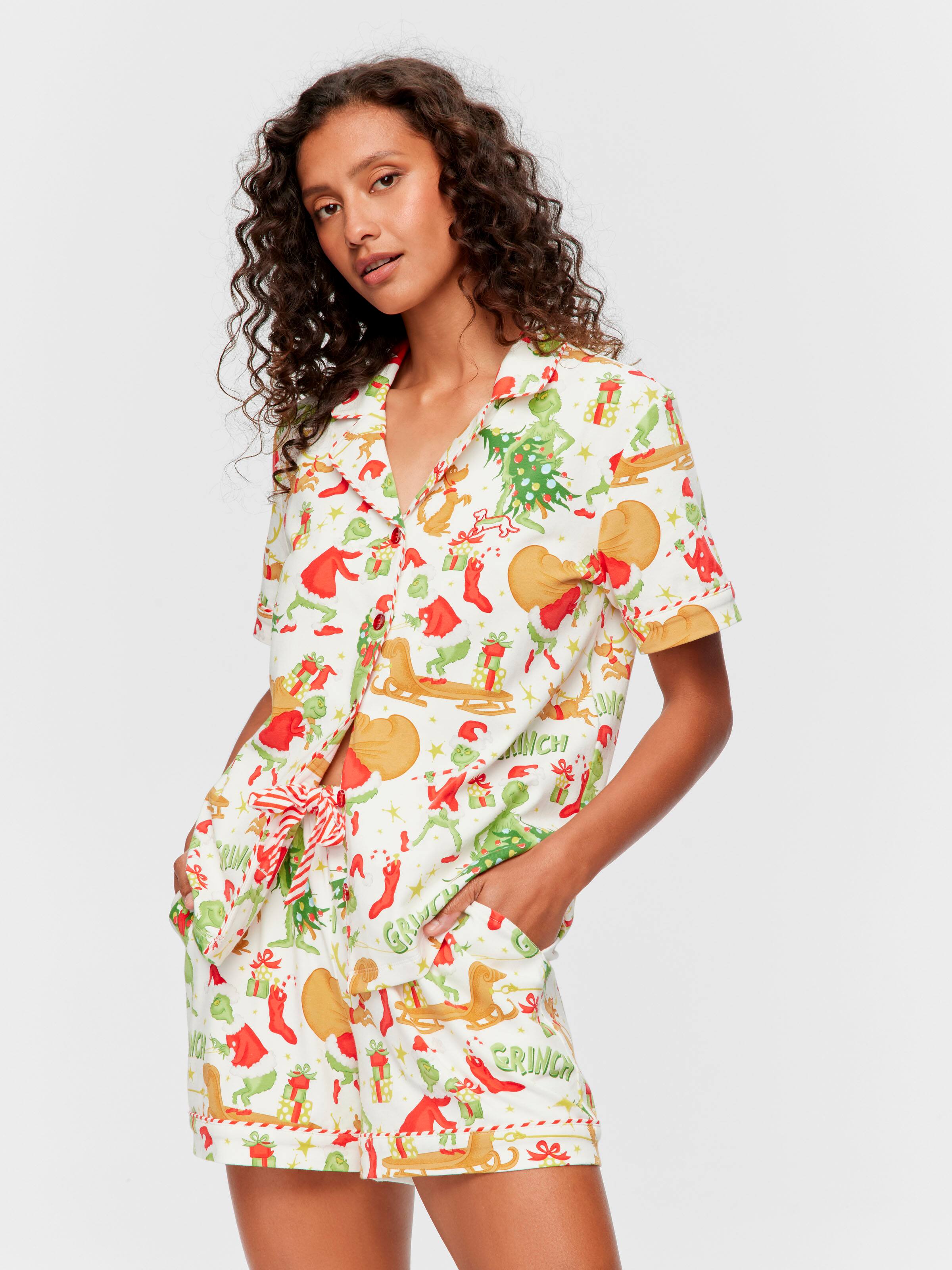 The Grinch Shortie Pj Set