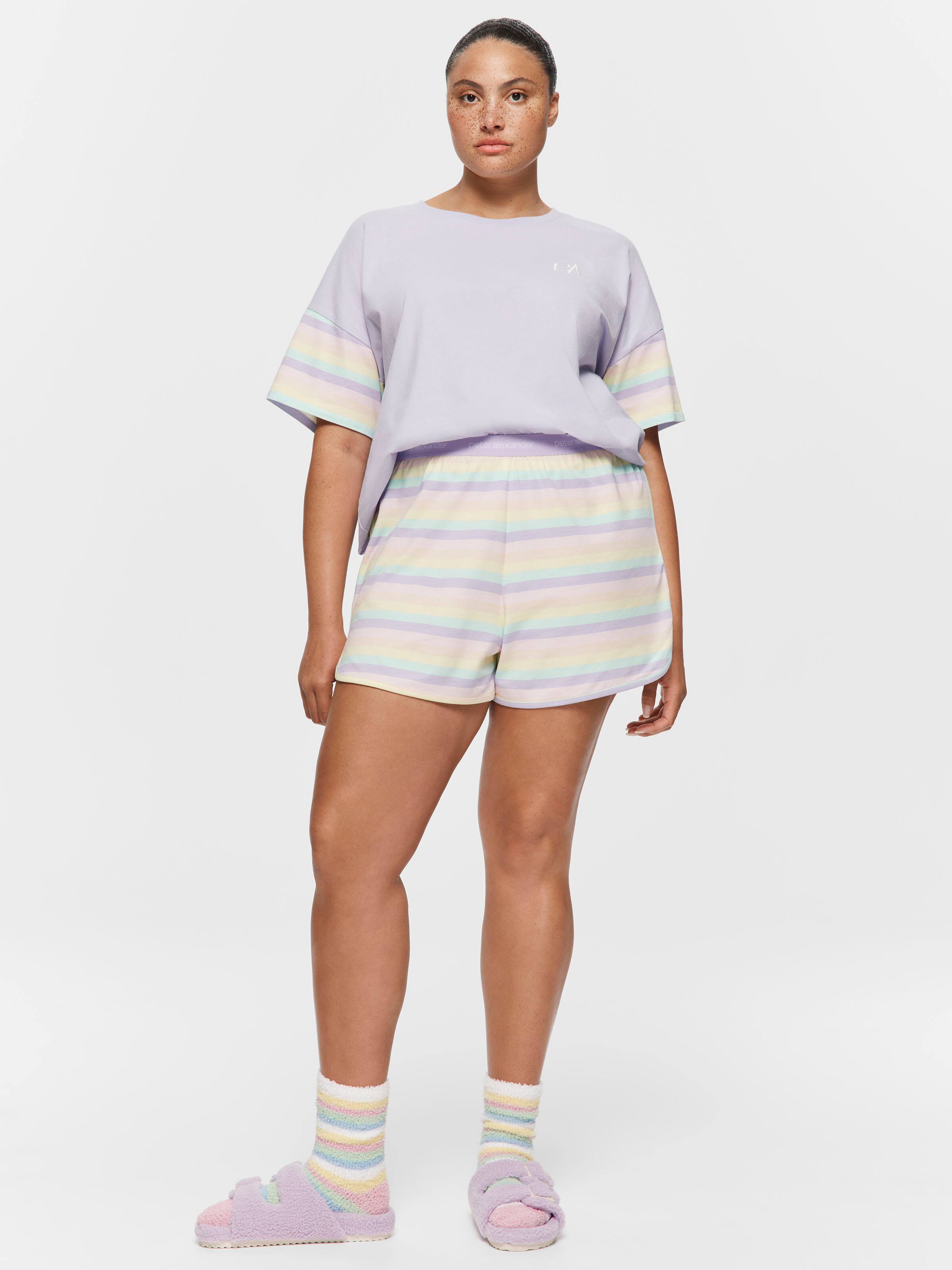 P.A. Plus Stripe Short