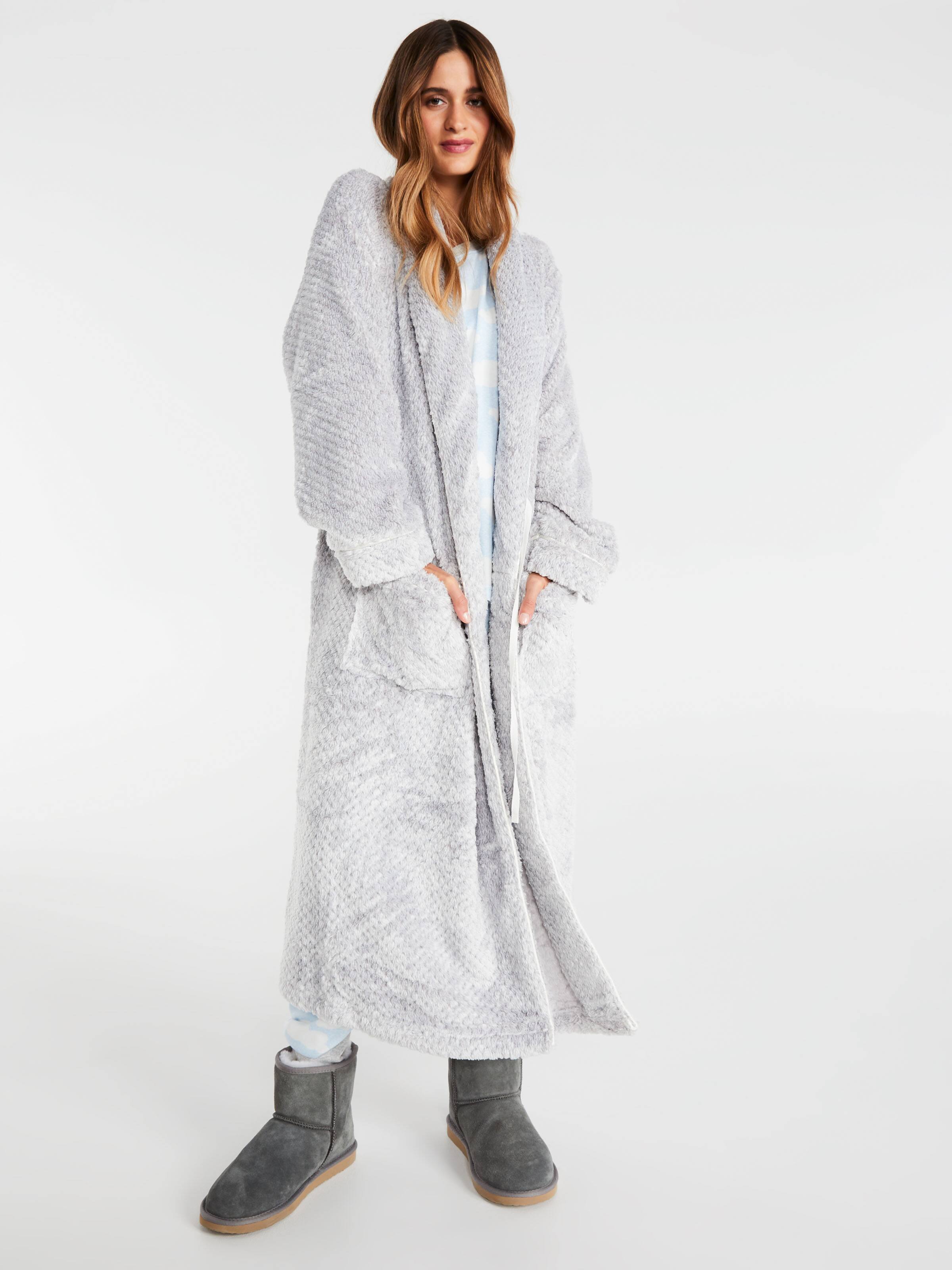 P.A. Hotel Edition Grey Jacquard Gown