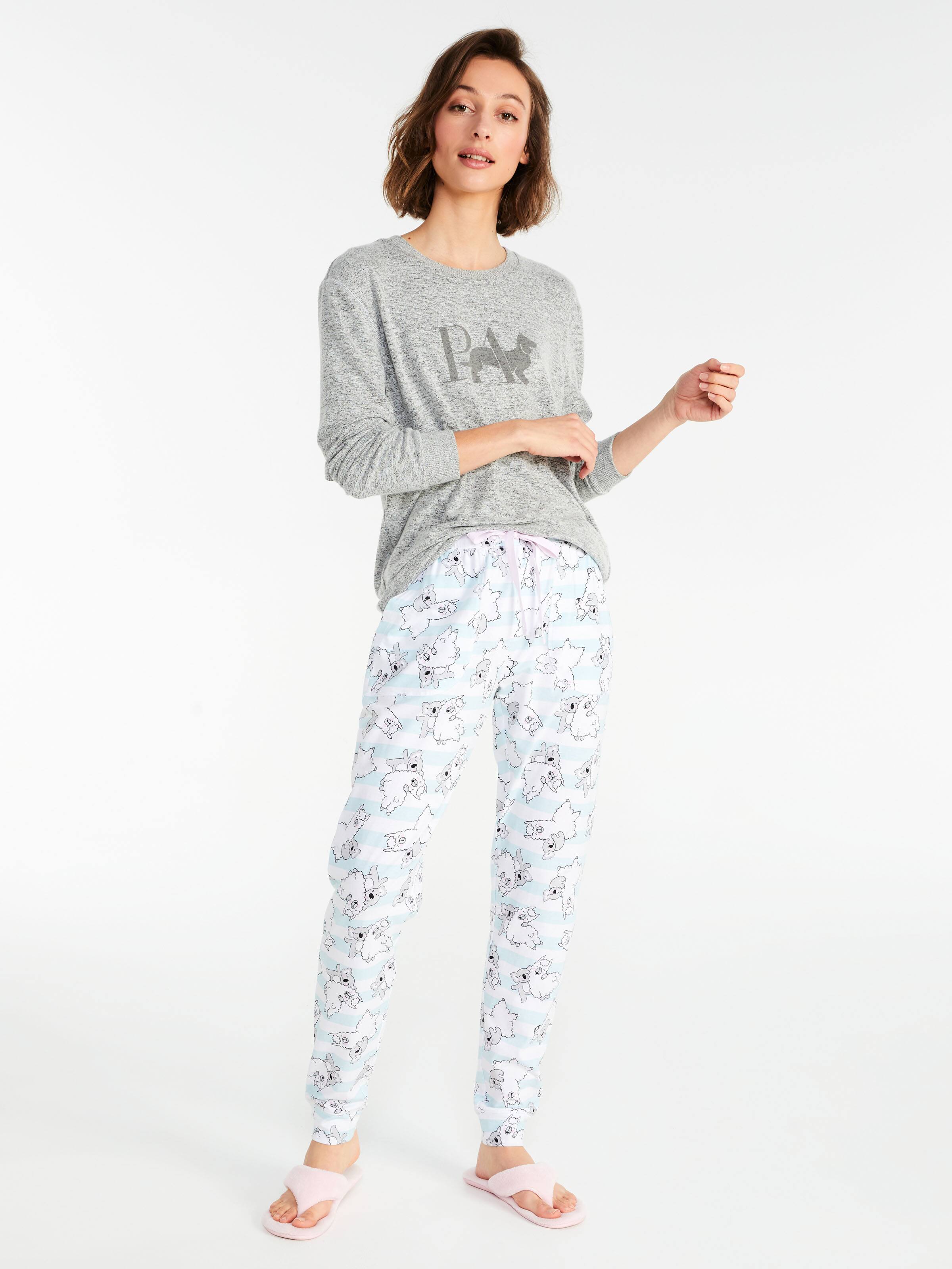 Koala Llama Easy Pj Pant