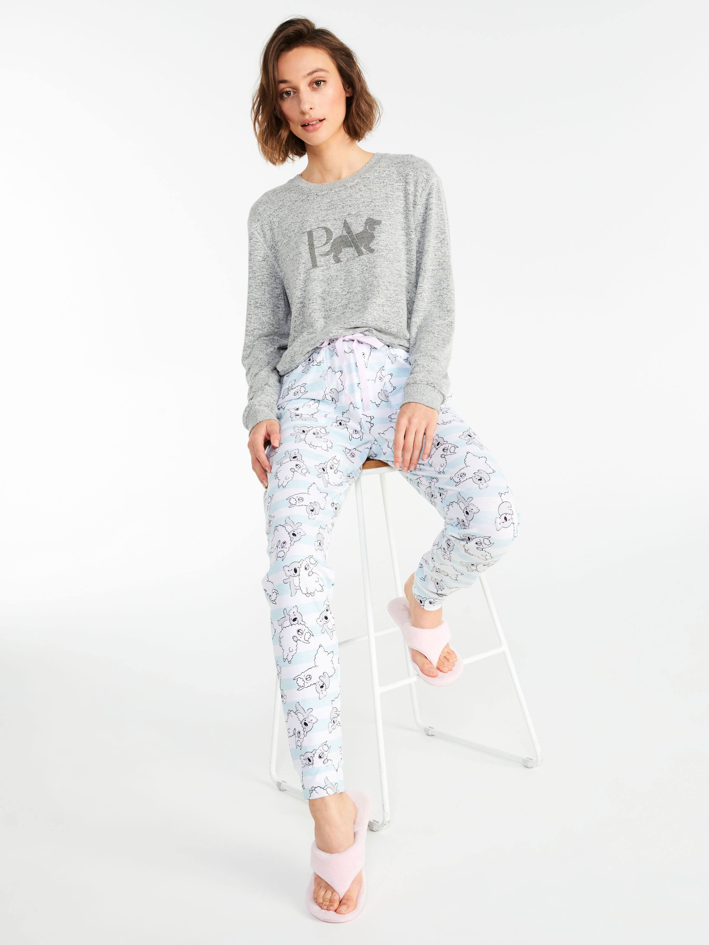Koala Llama Easy Pj Pant