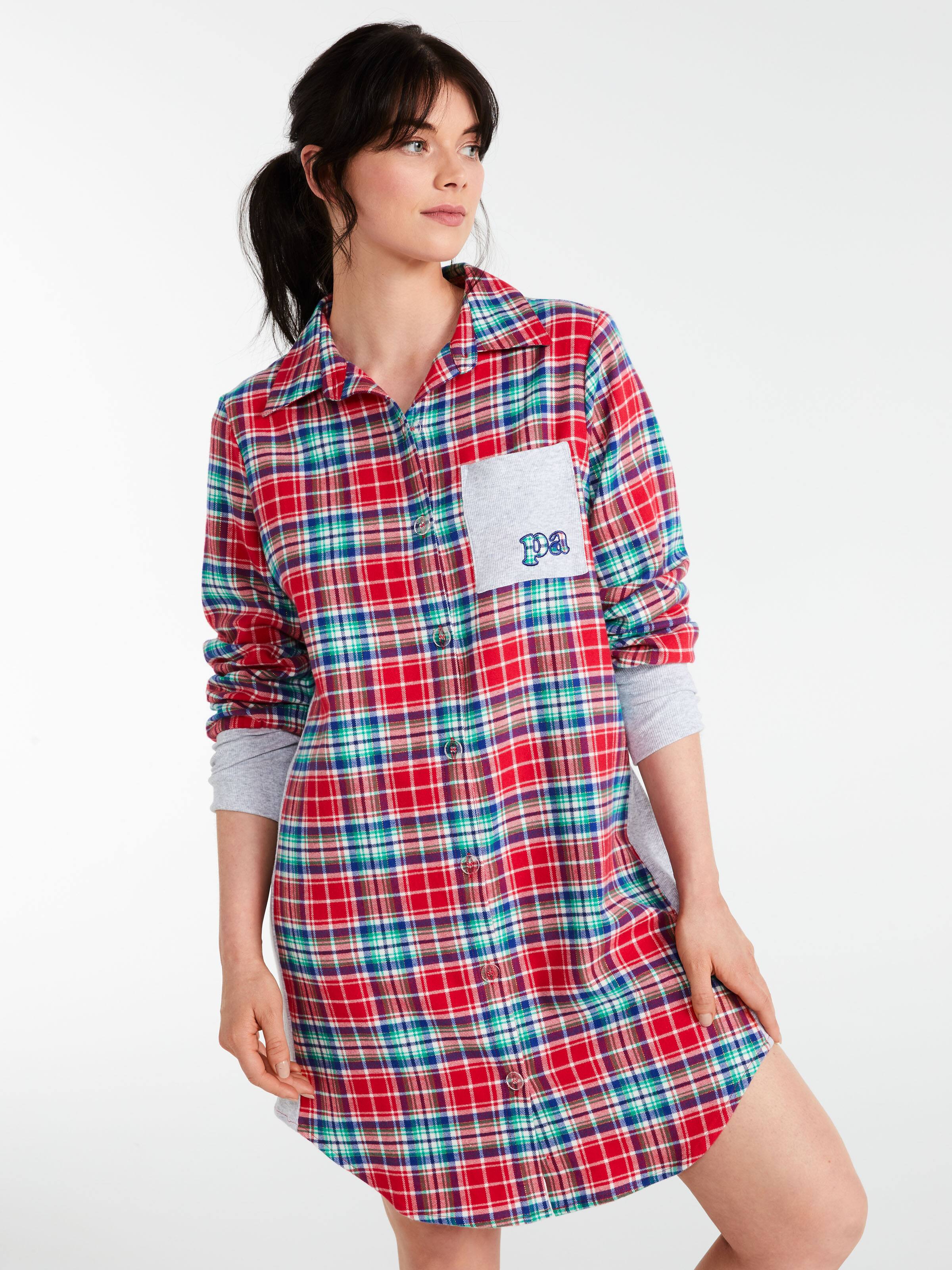 Tartan Flannelette Nightshirt