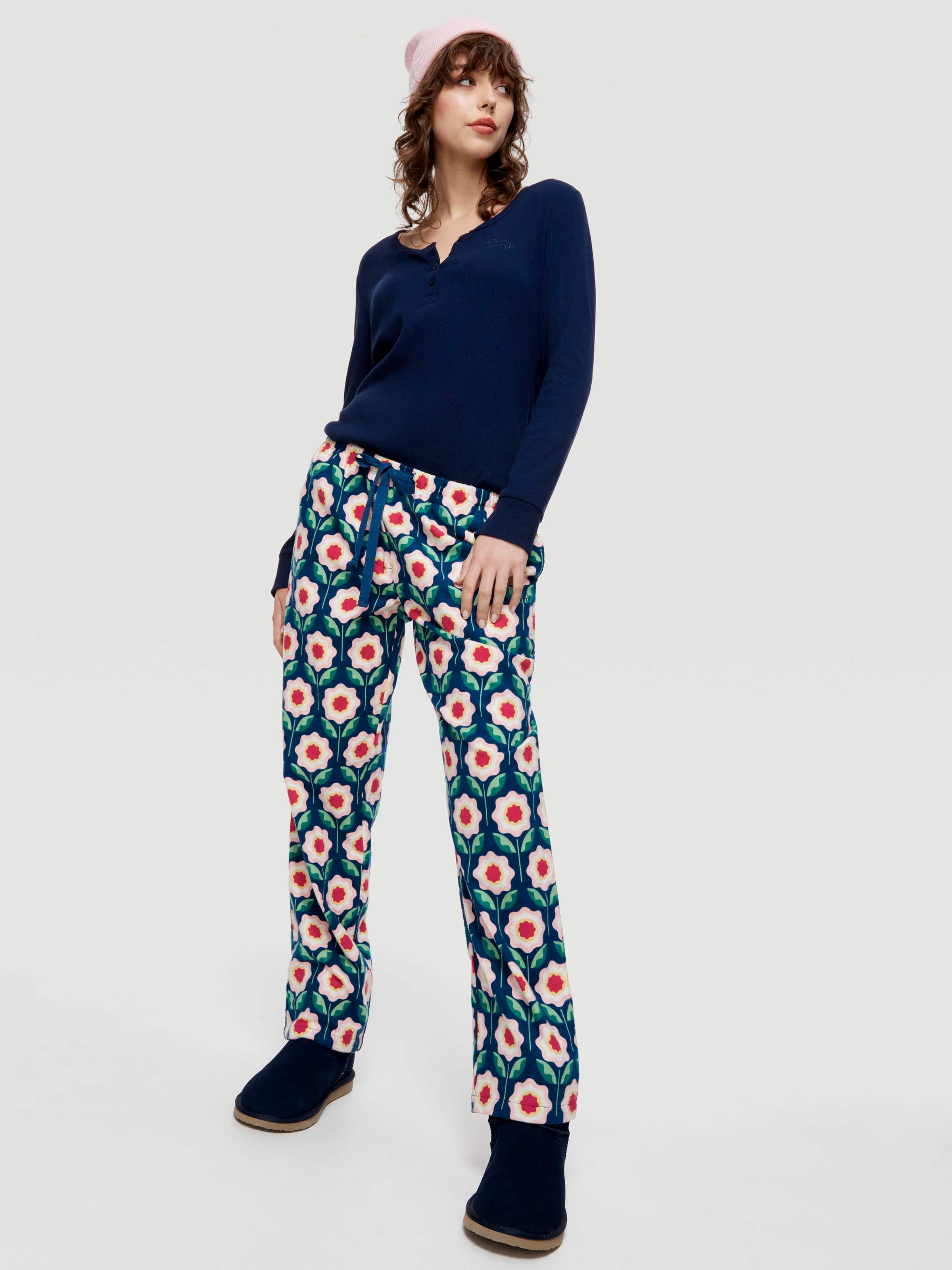 Floral Classic Flannelette Pj Pant 