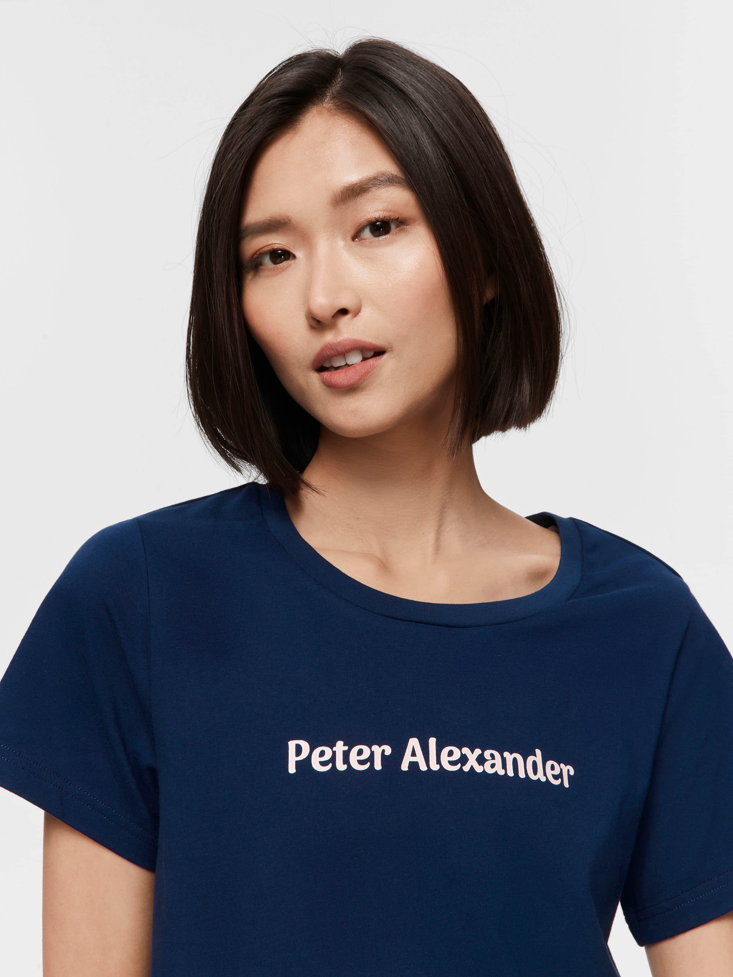 Navy P.A. Tee