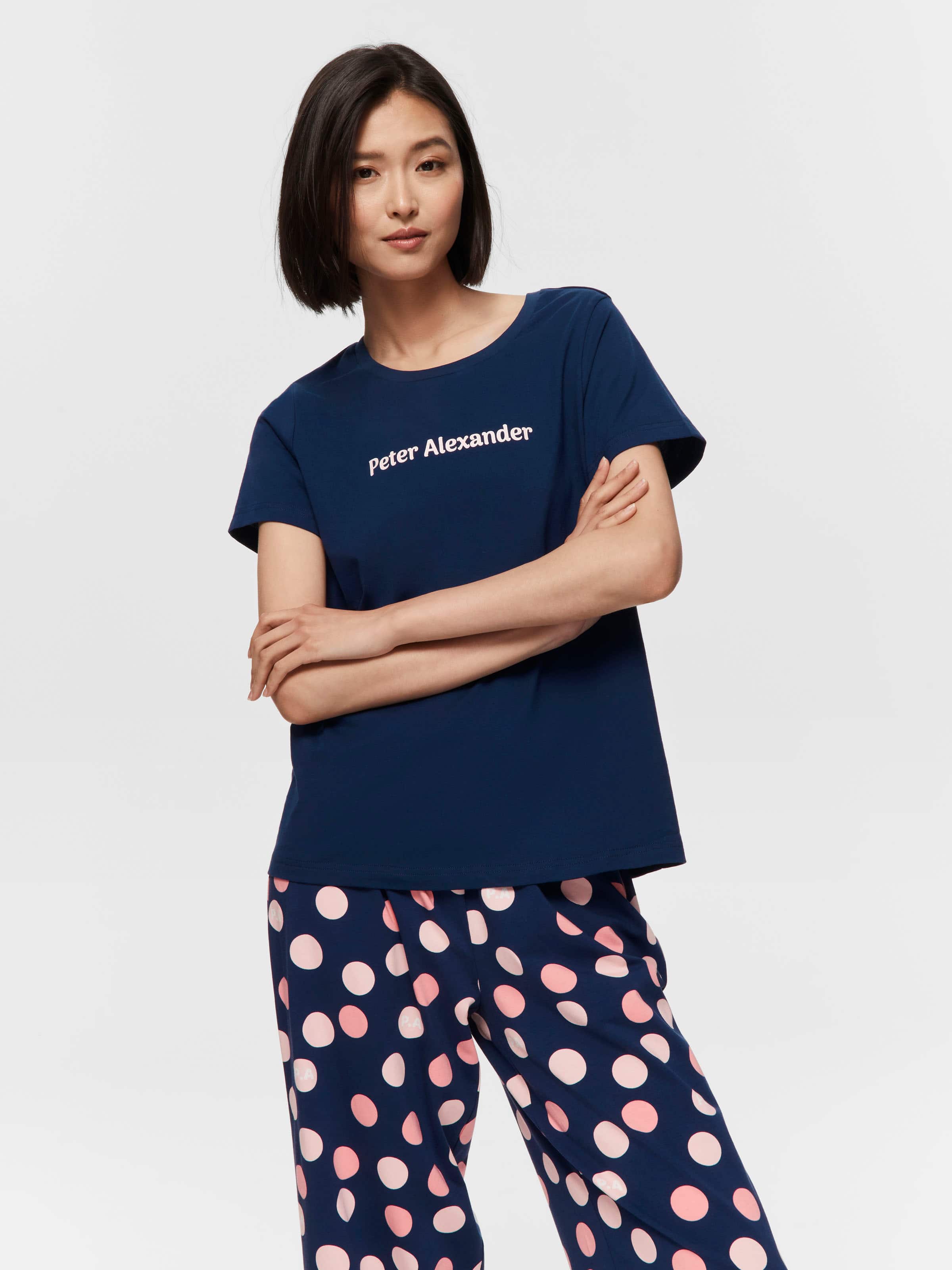 Navy P.A. Tee