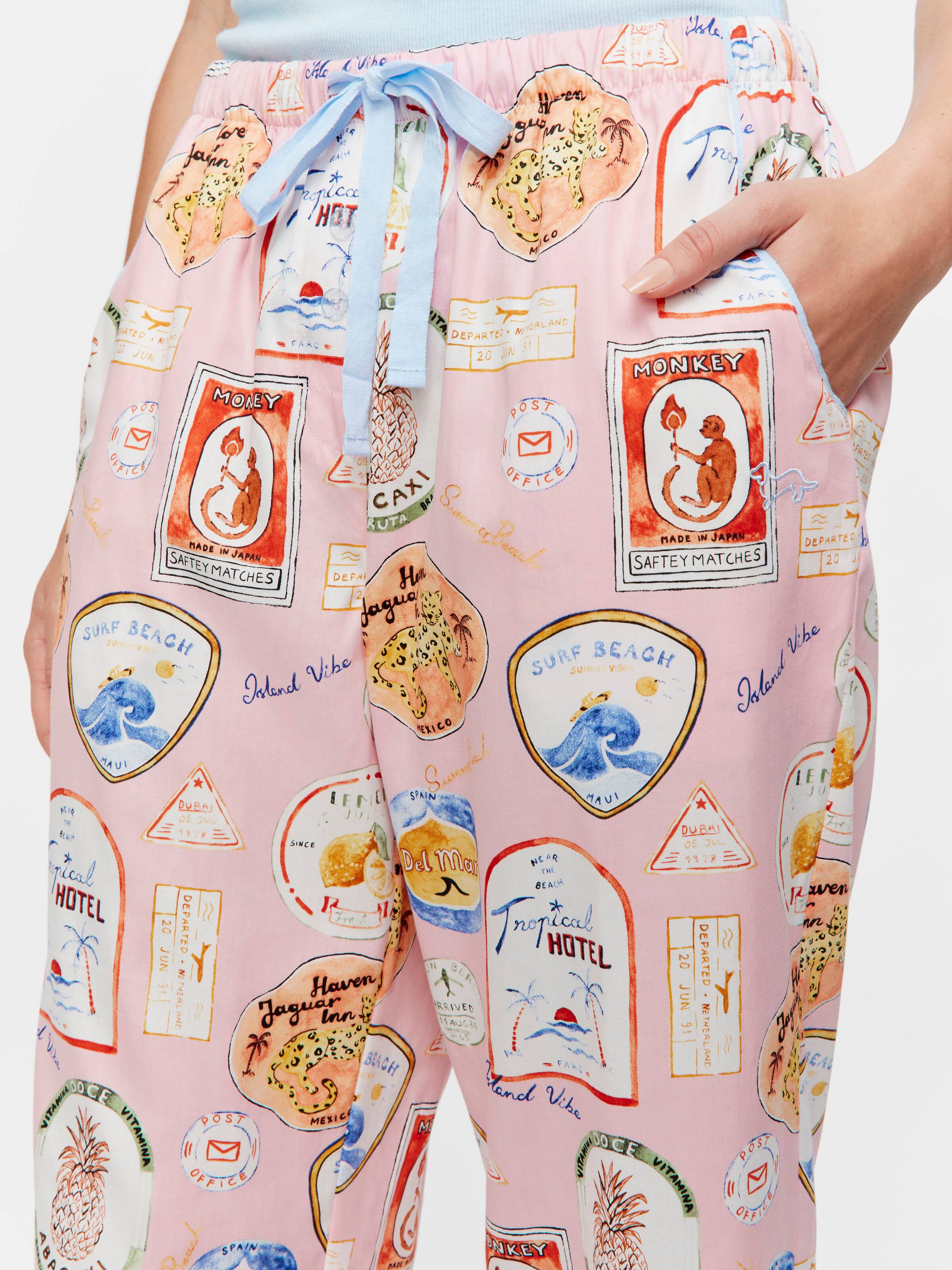 Souvenir 3/4 Pj Pant