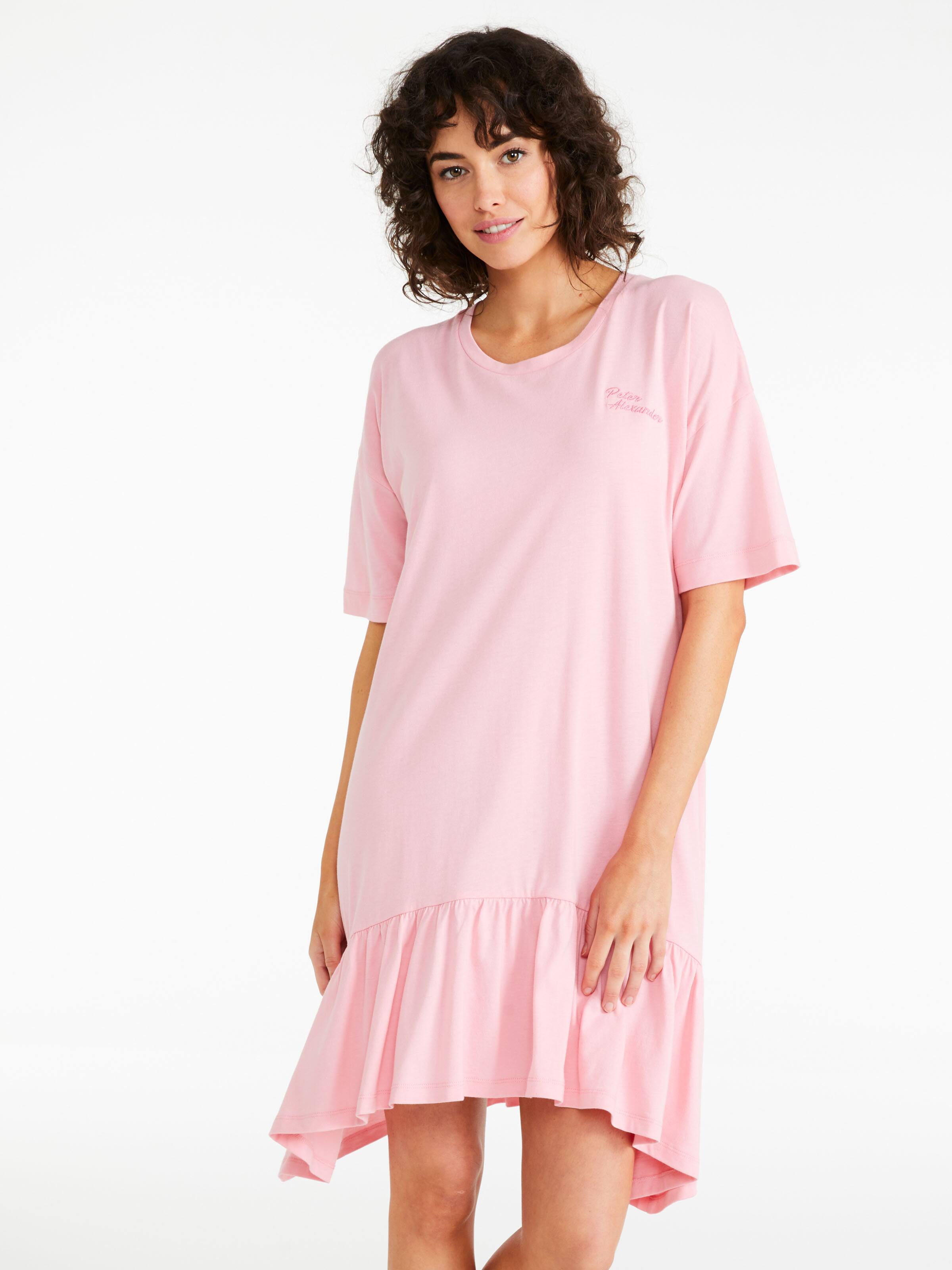 Pink Frill Hem Nightie