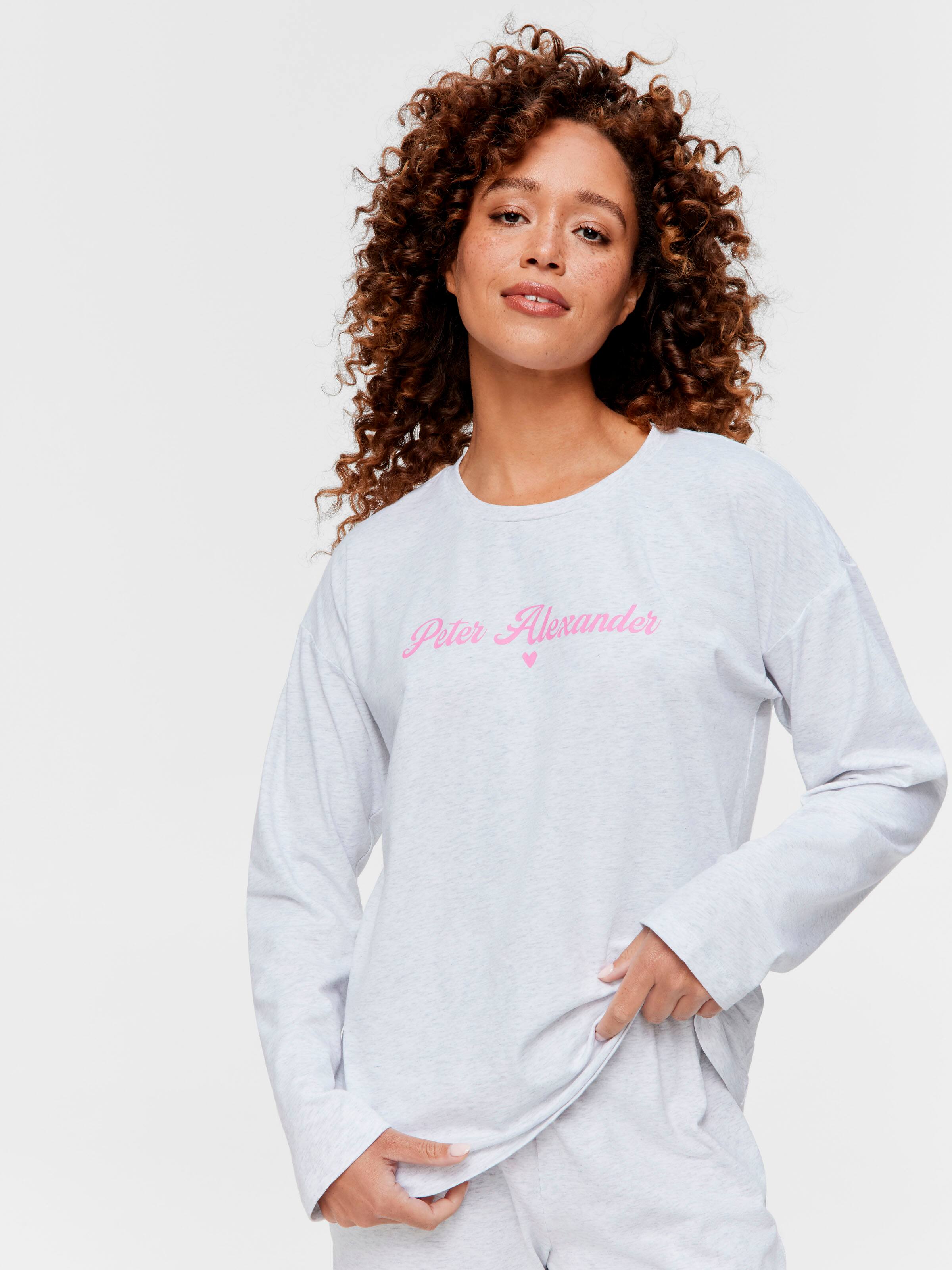 Grey Marle Long Sleeve Top