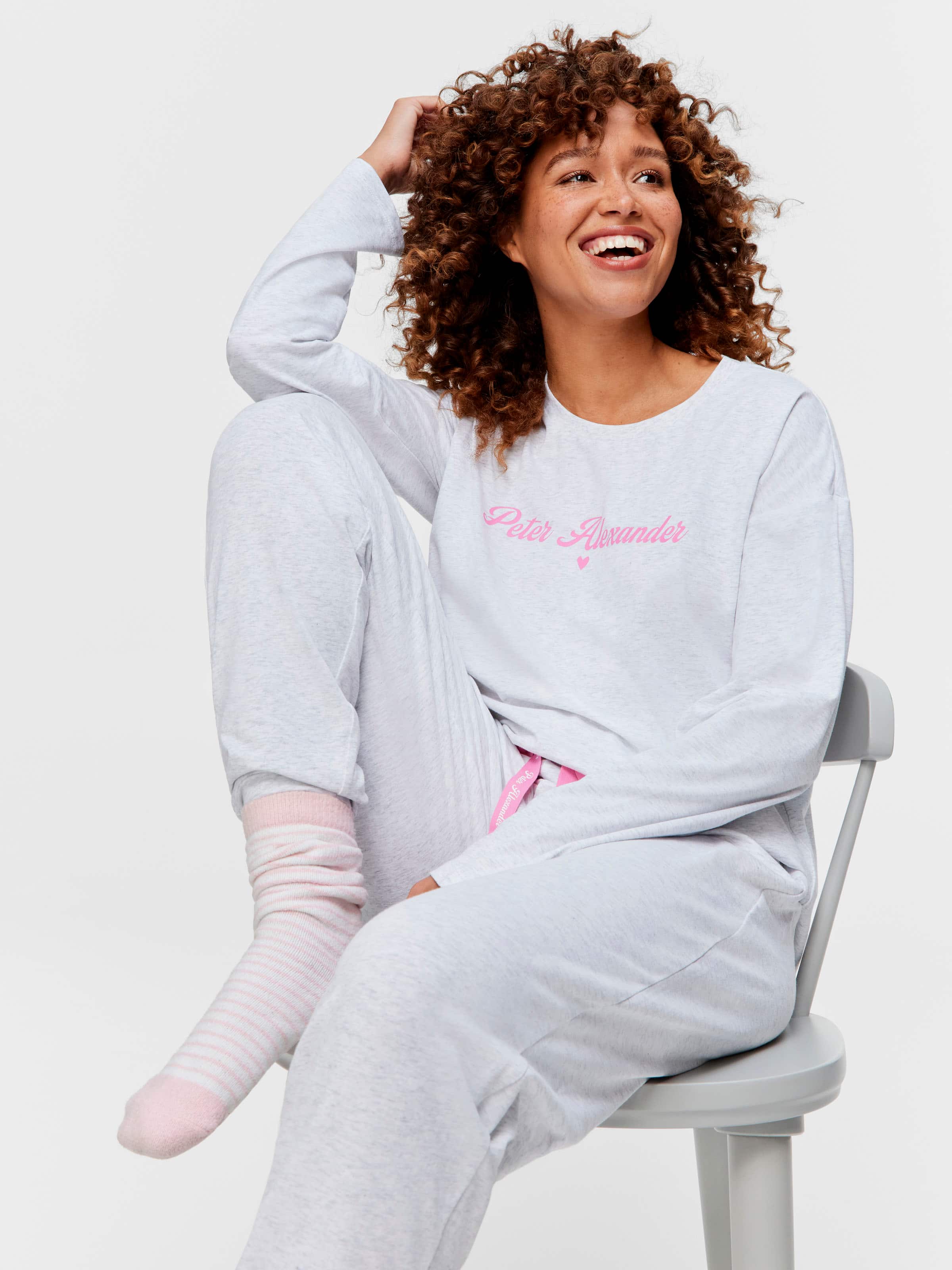 Grey Marle Easy Pj Pant