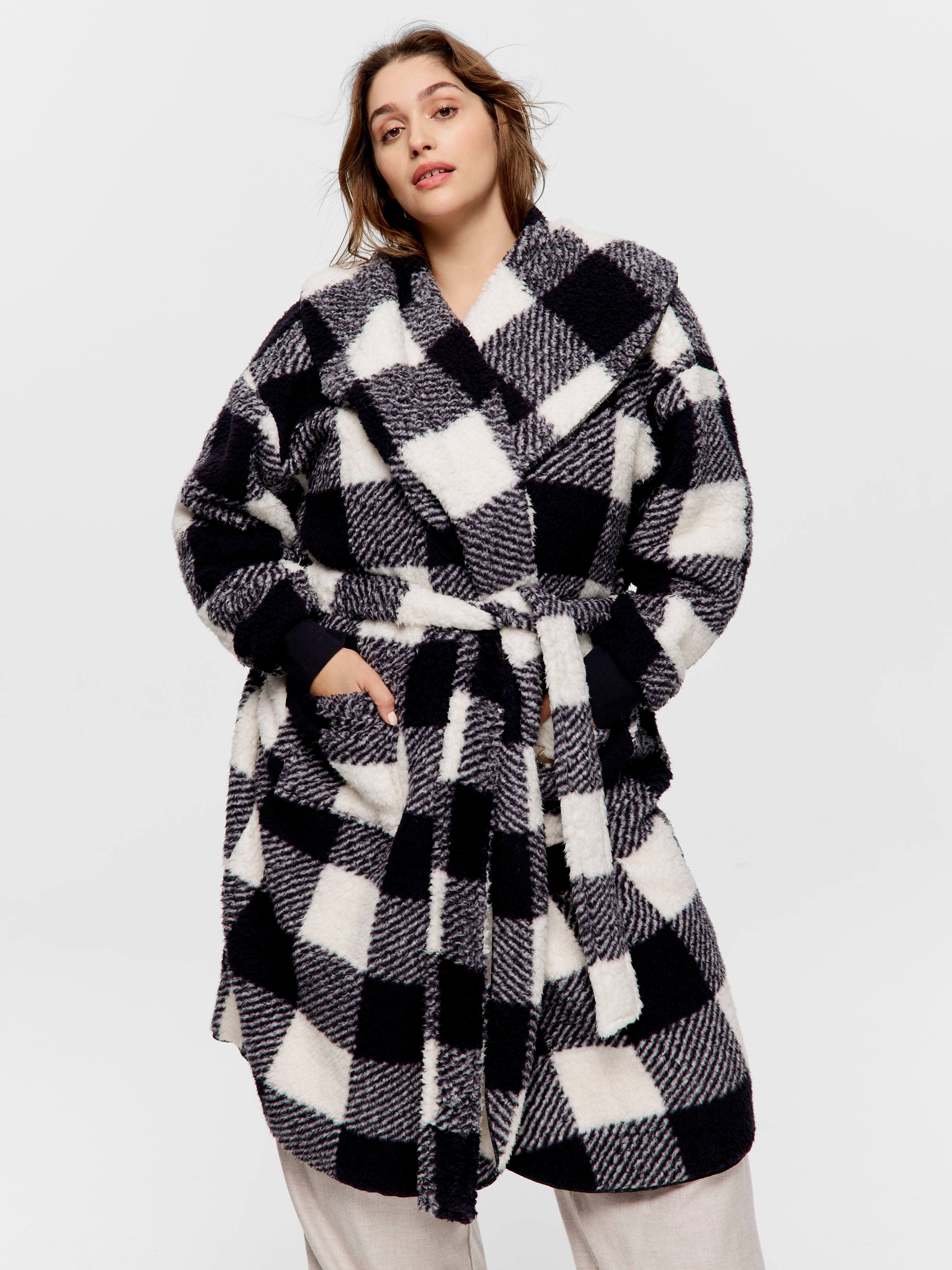 Peach Tartan Flannelette Classic Pj Pant