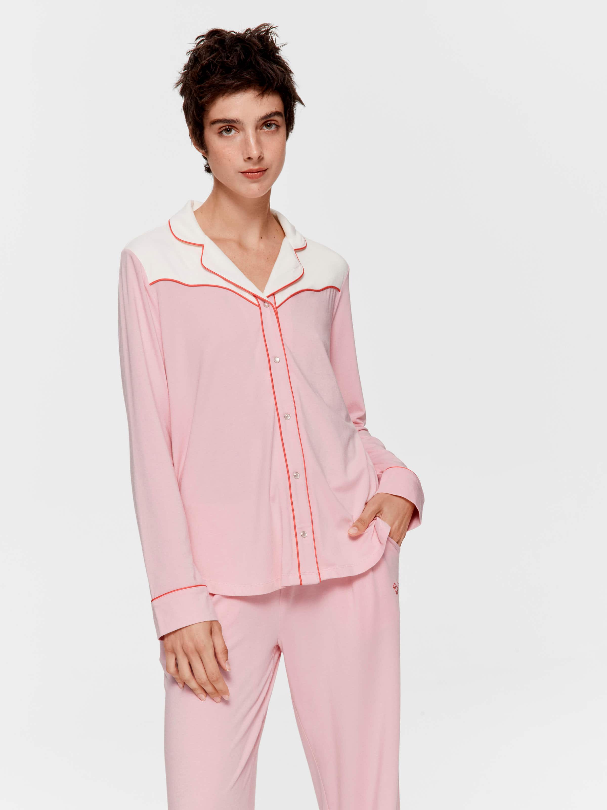 Western Bamboo Jersey Long Sleeve Shirt
