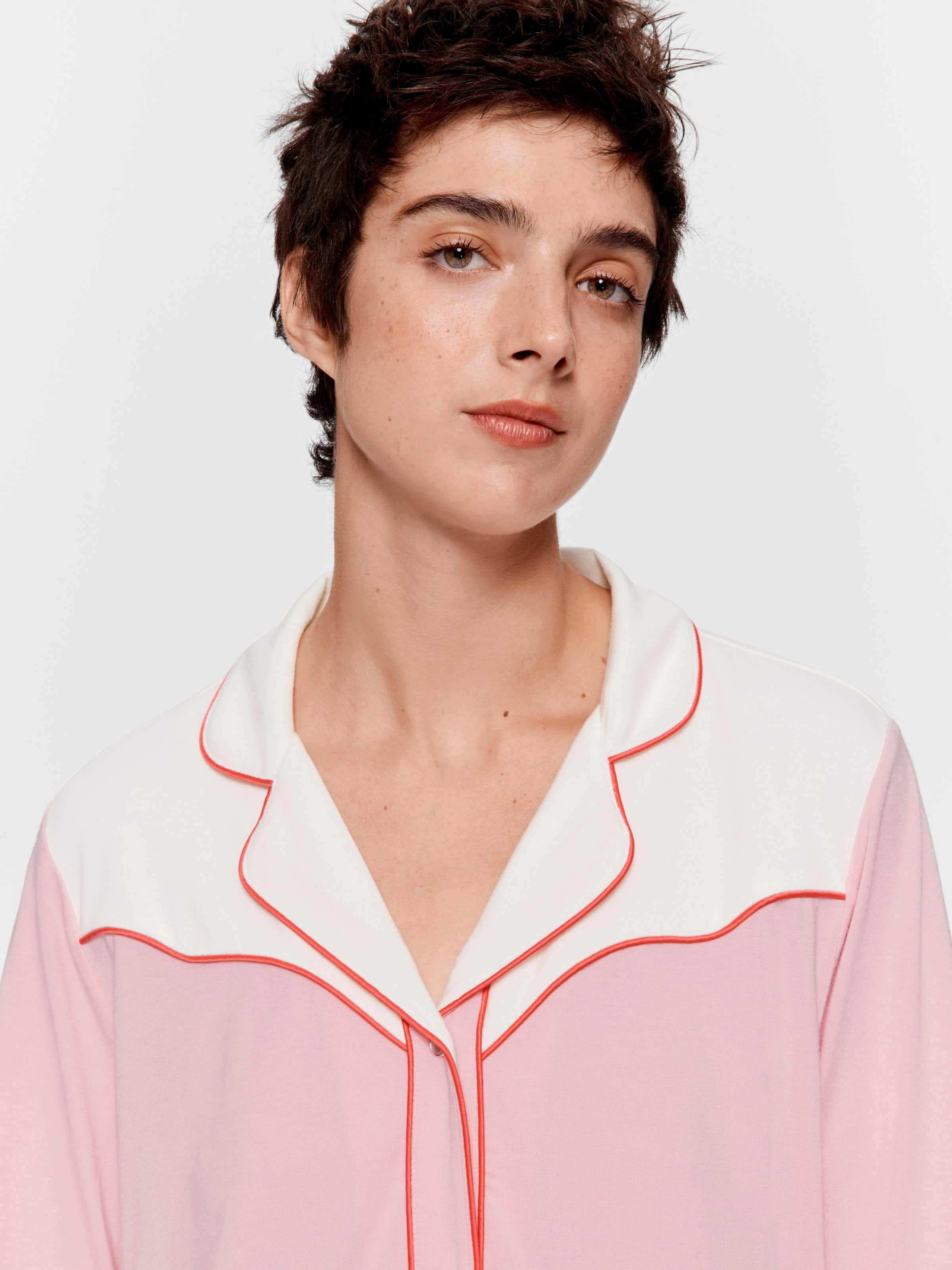 Western Bamboo Jersey Long Sleeve Shirt