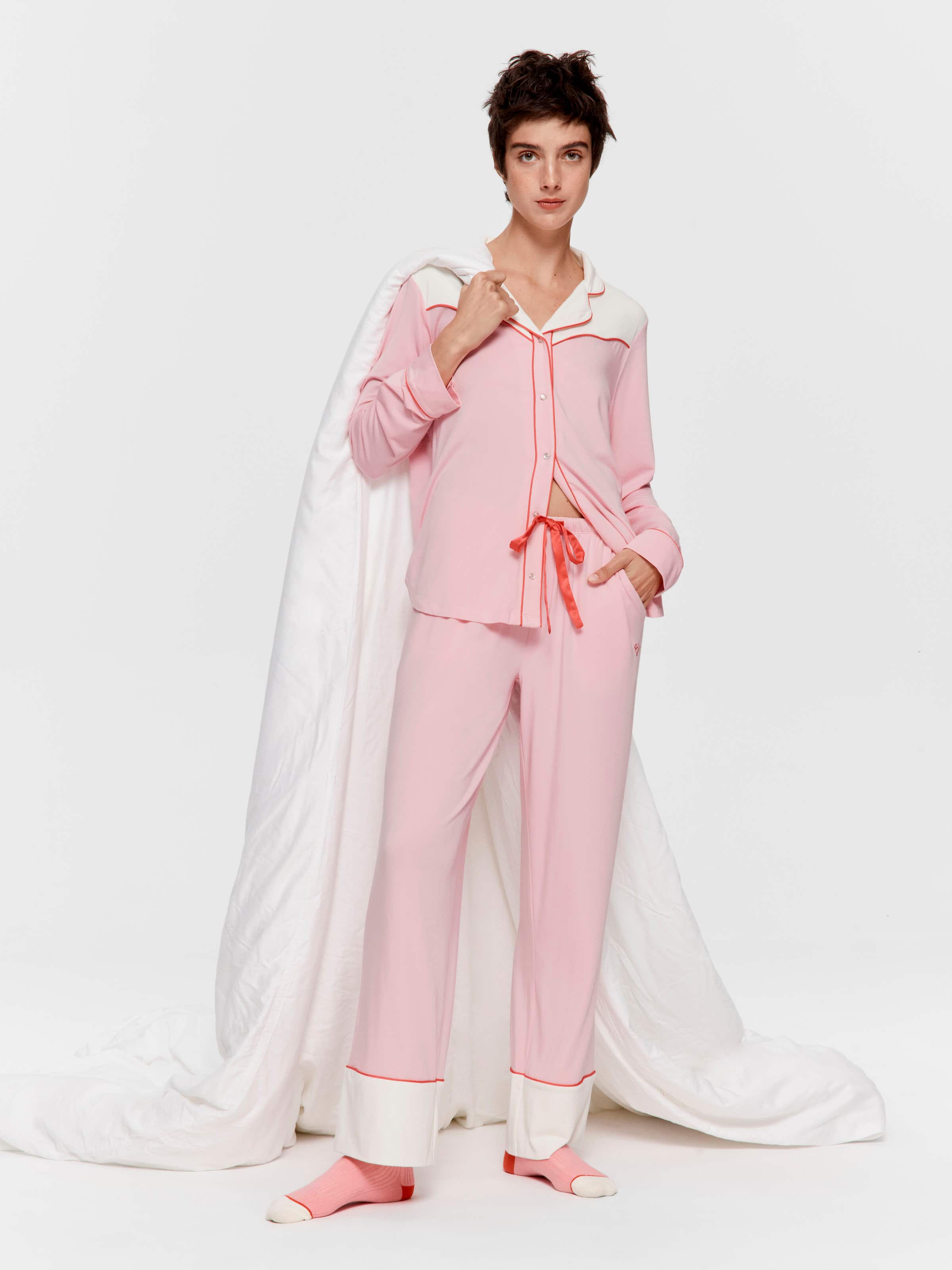 Western Bamboo Jersey Straight Leg Pj Pant