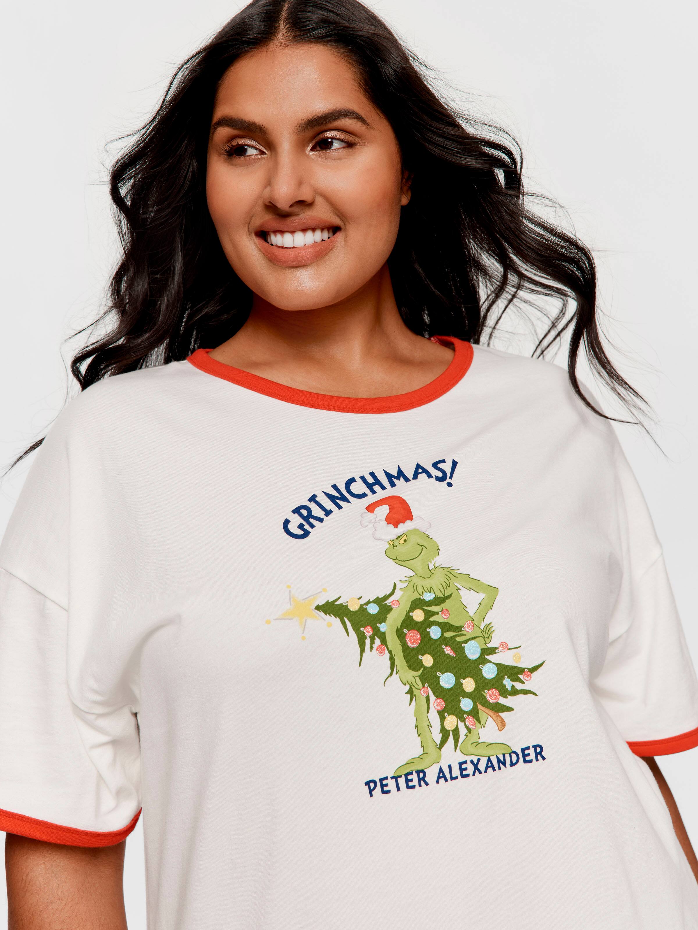 P.A. Plus The Grinch 100% Cotton Oversized Tee
