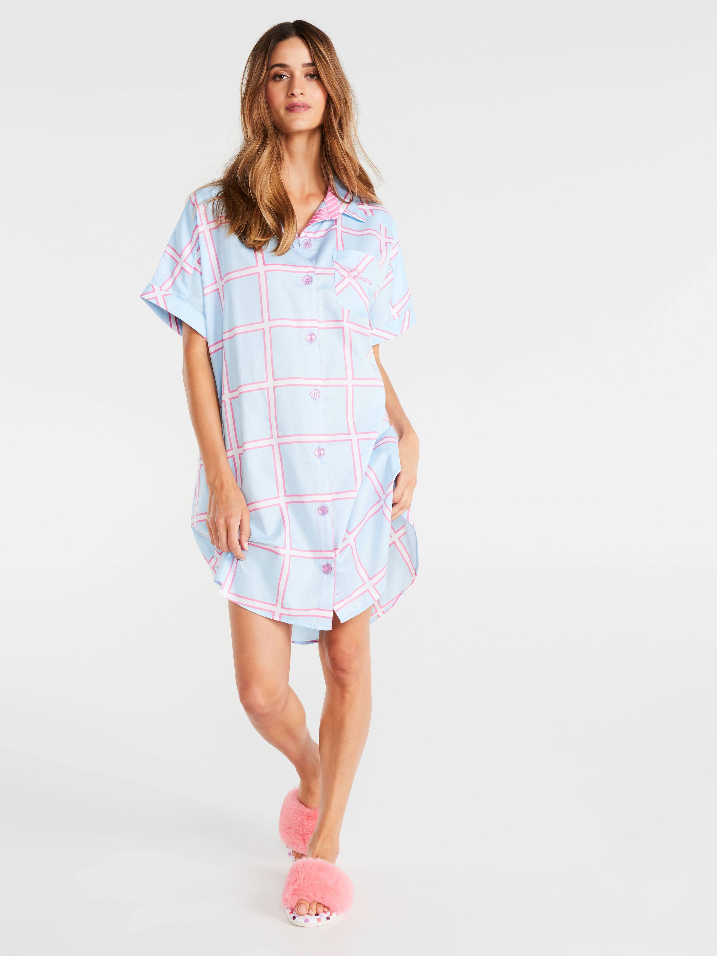 Window Pane Nightshirt