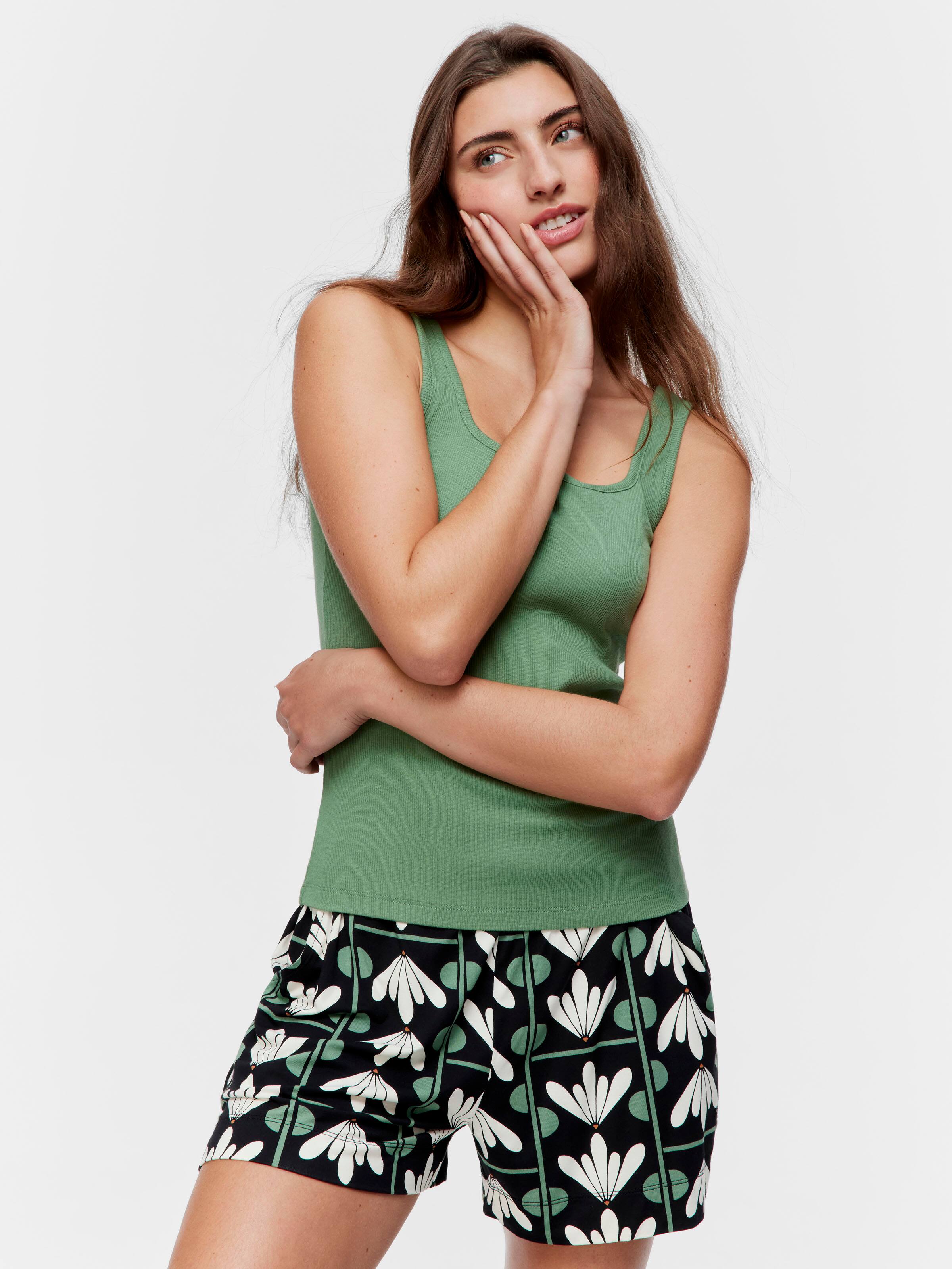 Green Rib Tank