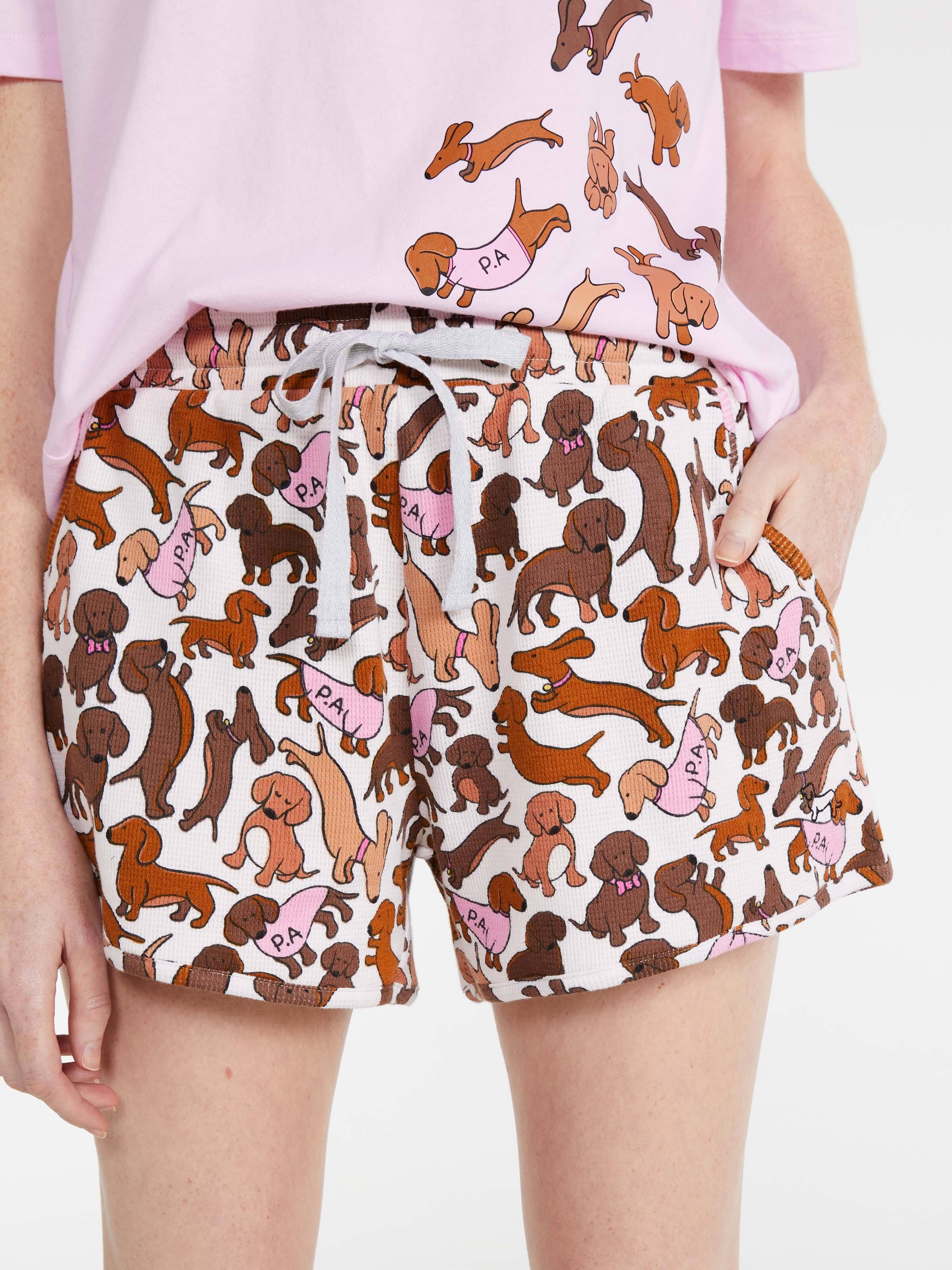 flowy pj shorts