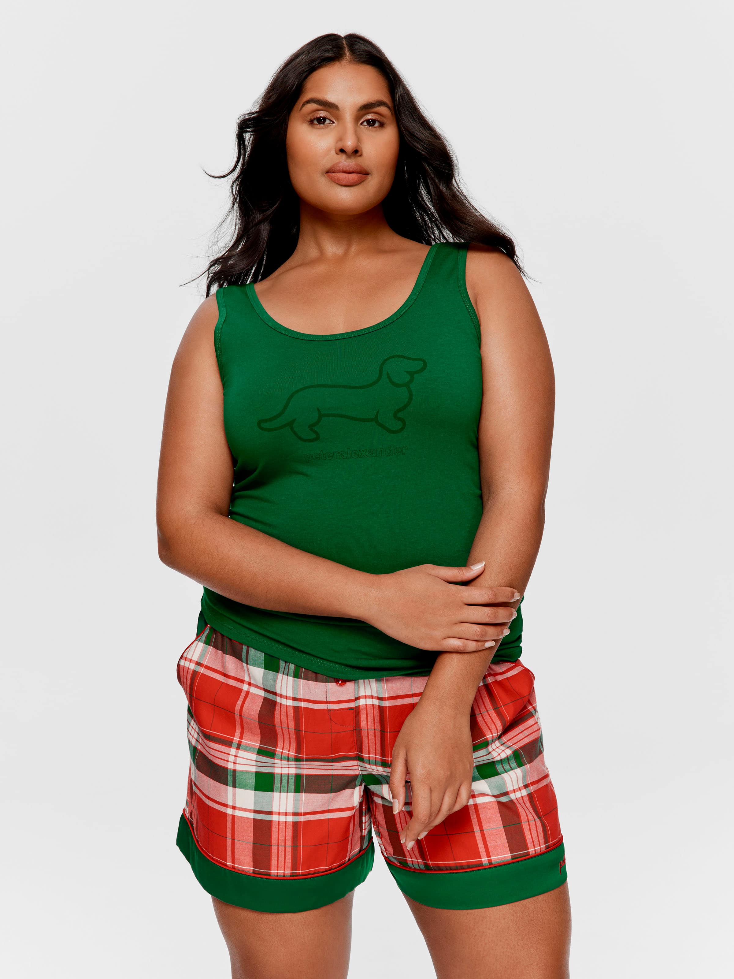 P.A. Plus Green Pop Colour P.A. Penny Tank