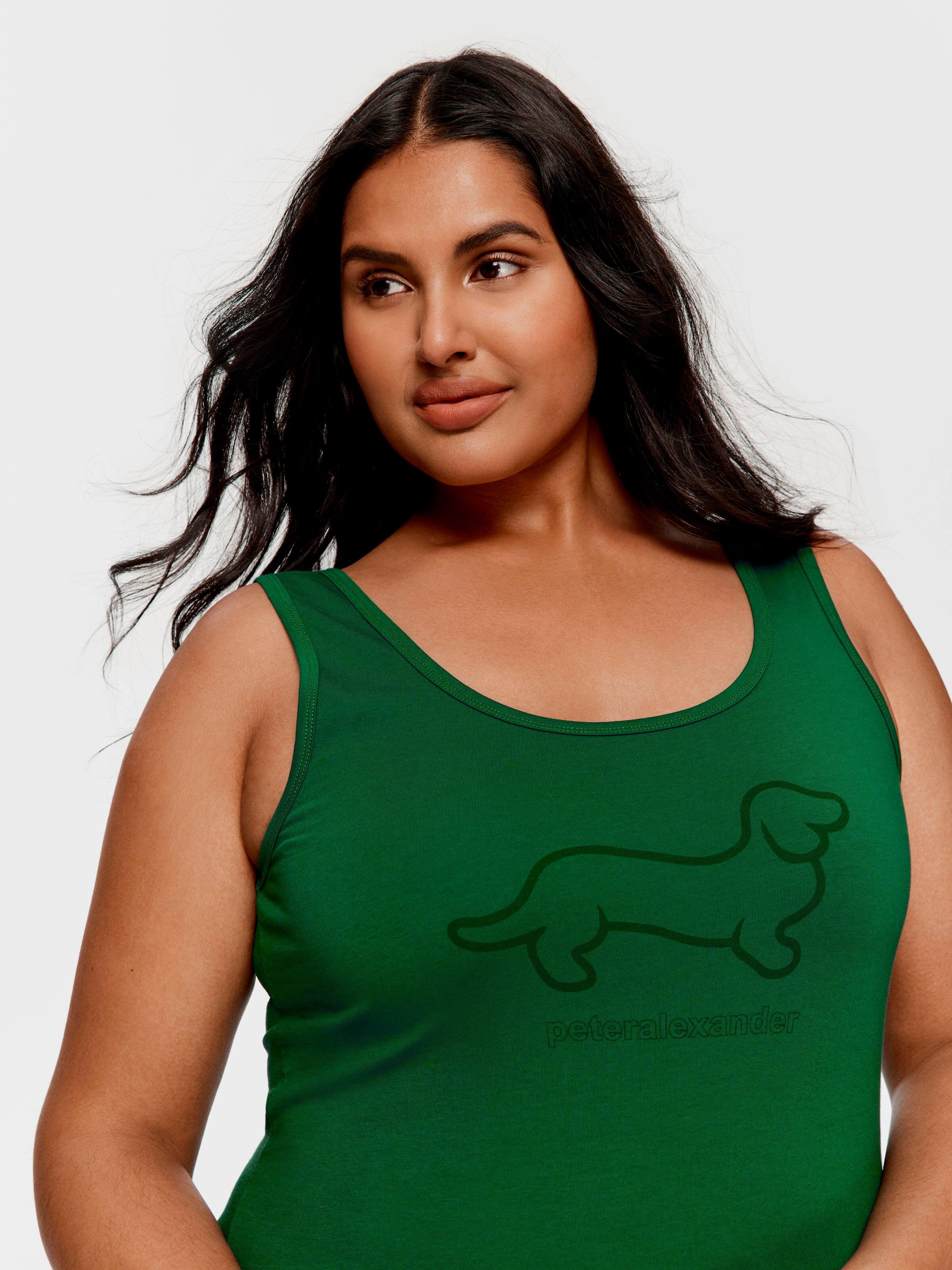 P.A. Plus Green Pop Colour P.A. Penny Tank