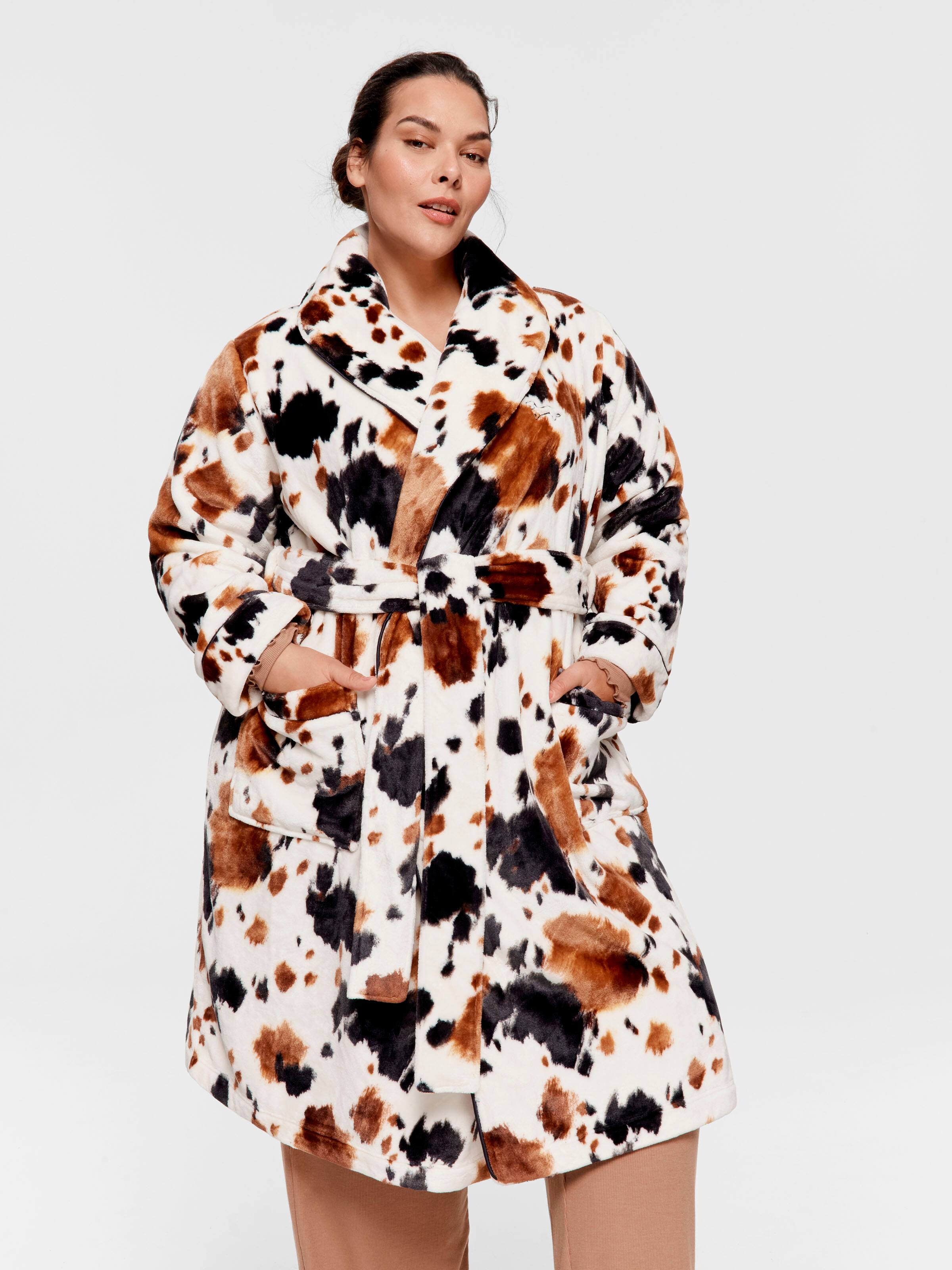 P.A. Plus Cow Print Gown