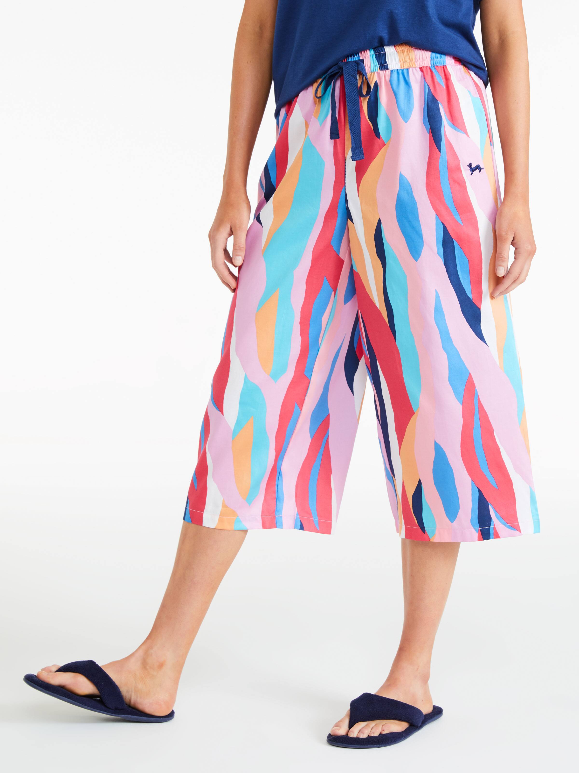 Graphic Stripe 3/4 Pj Pant
