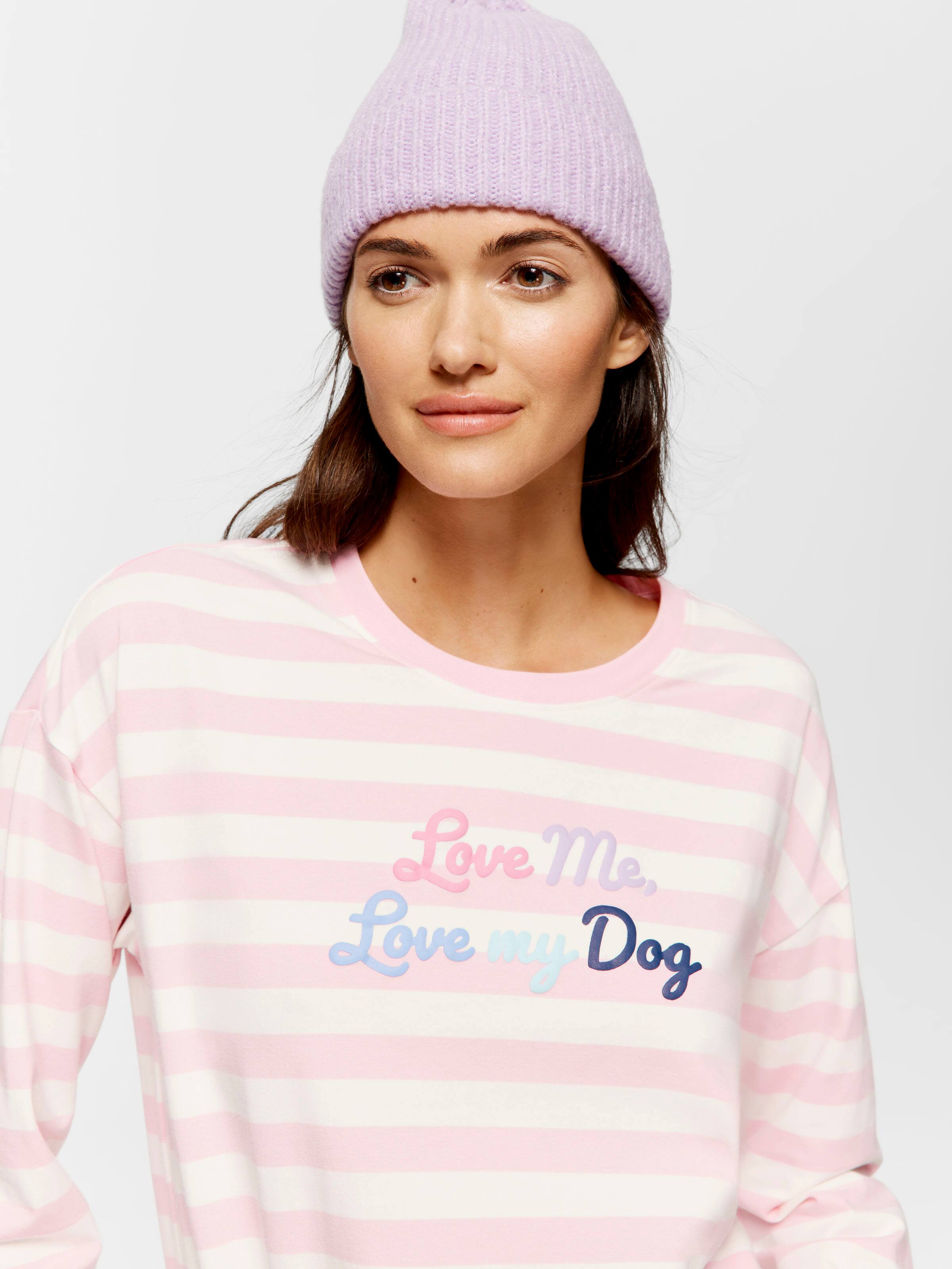 Natural 3/4 Linen Pj Pant