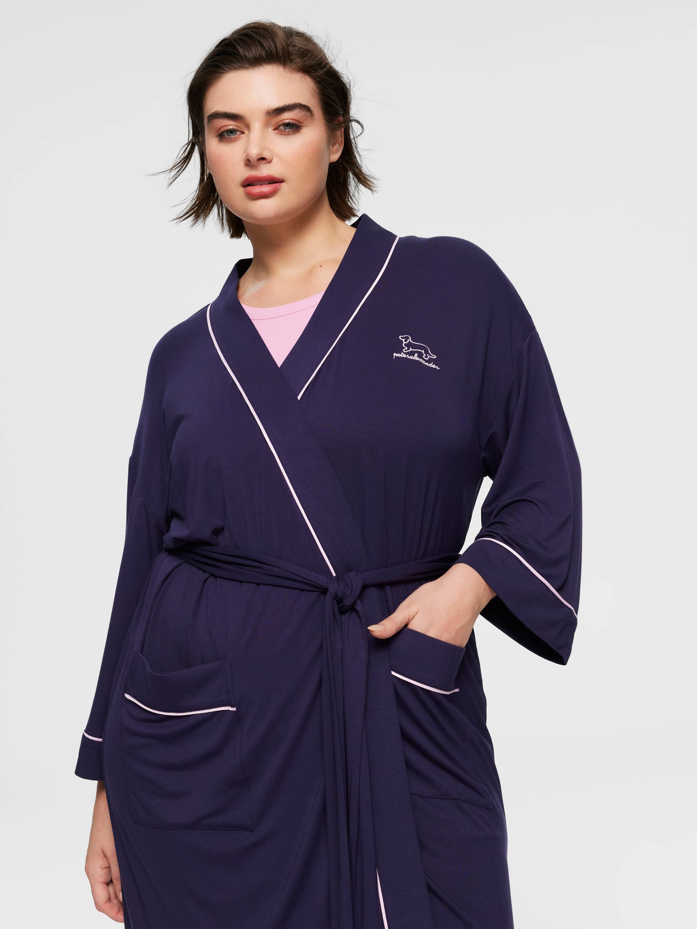 P.A. Plus Bamboo Knit Gown