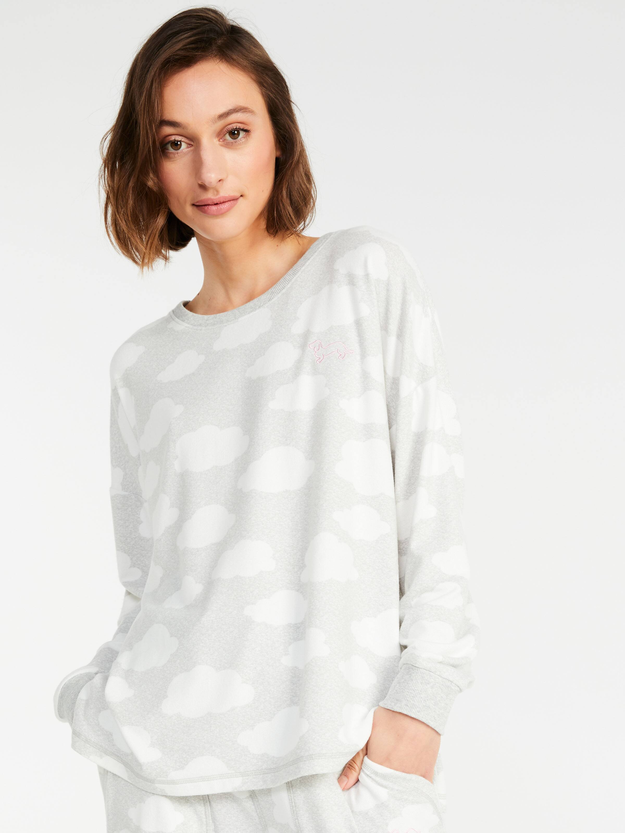 Grey Cloud Plush Sweater