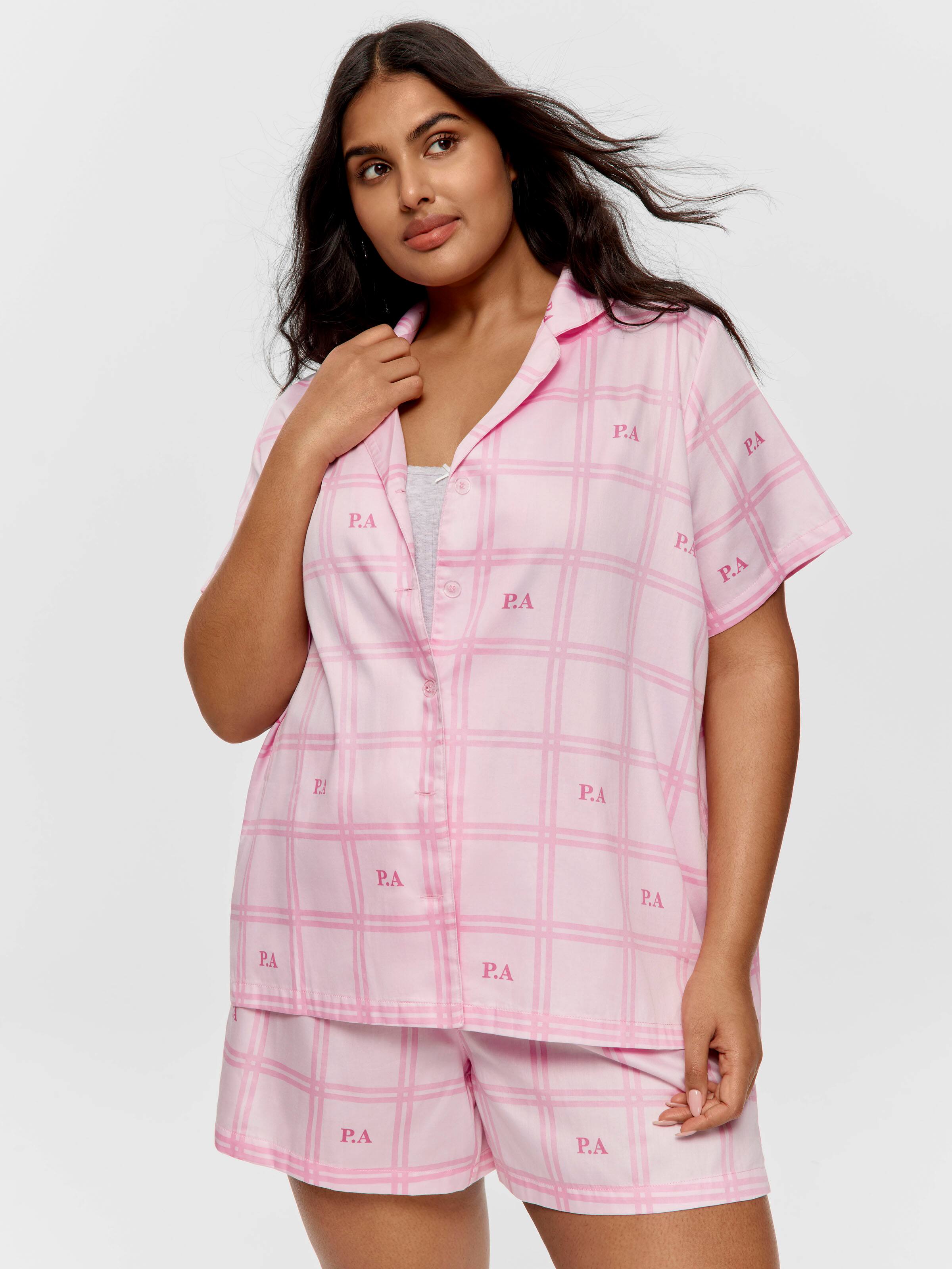 Teddy Bear Shortie Pj Set