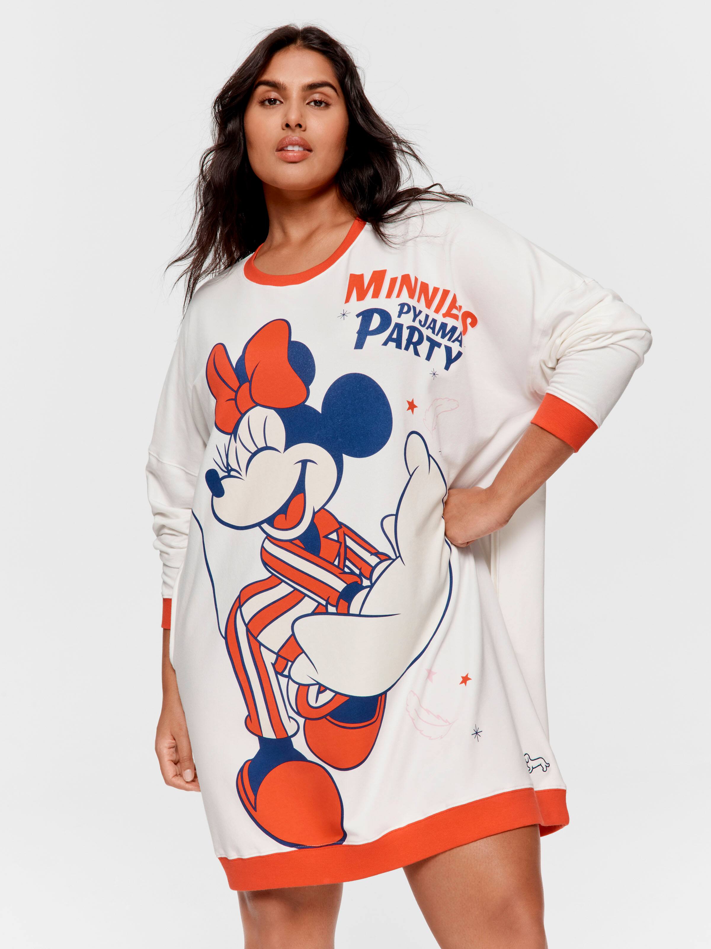 P.A. Plus Minnie Mouse Long Sleeve Sweater Nightie
