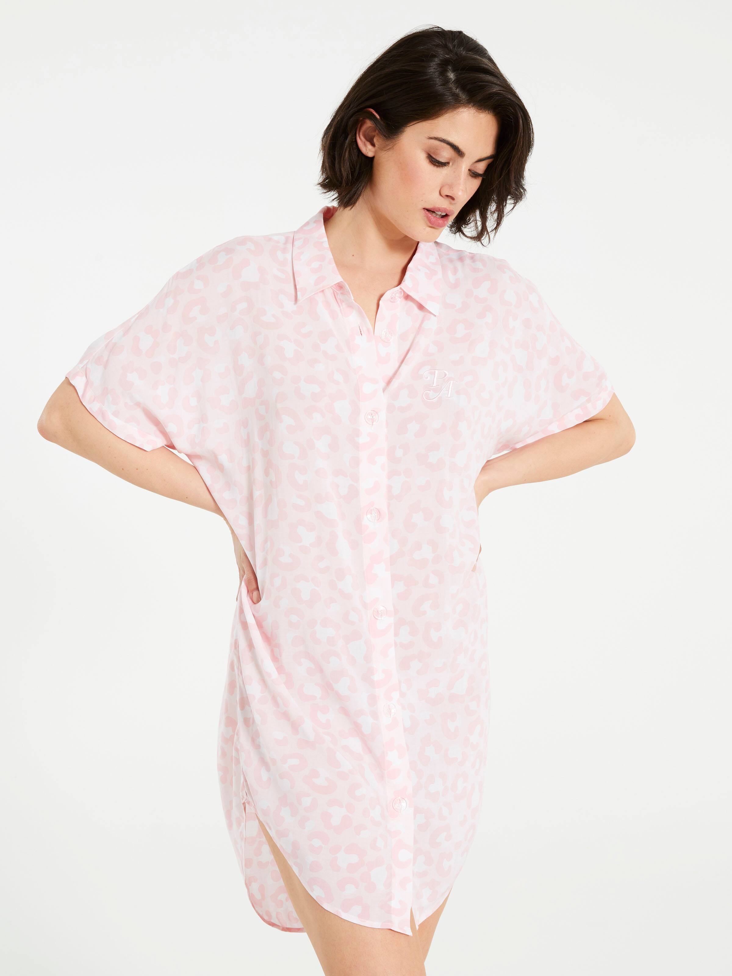 Leopard Boyfriend Nightshirt