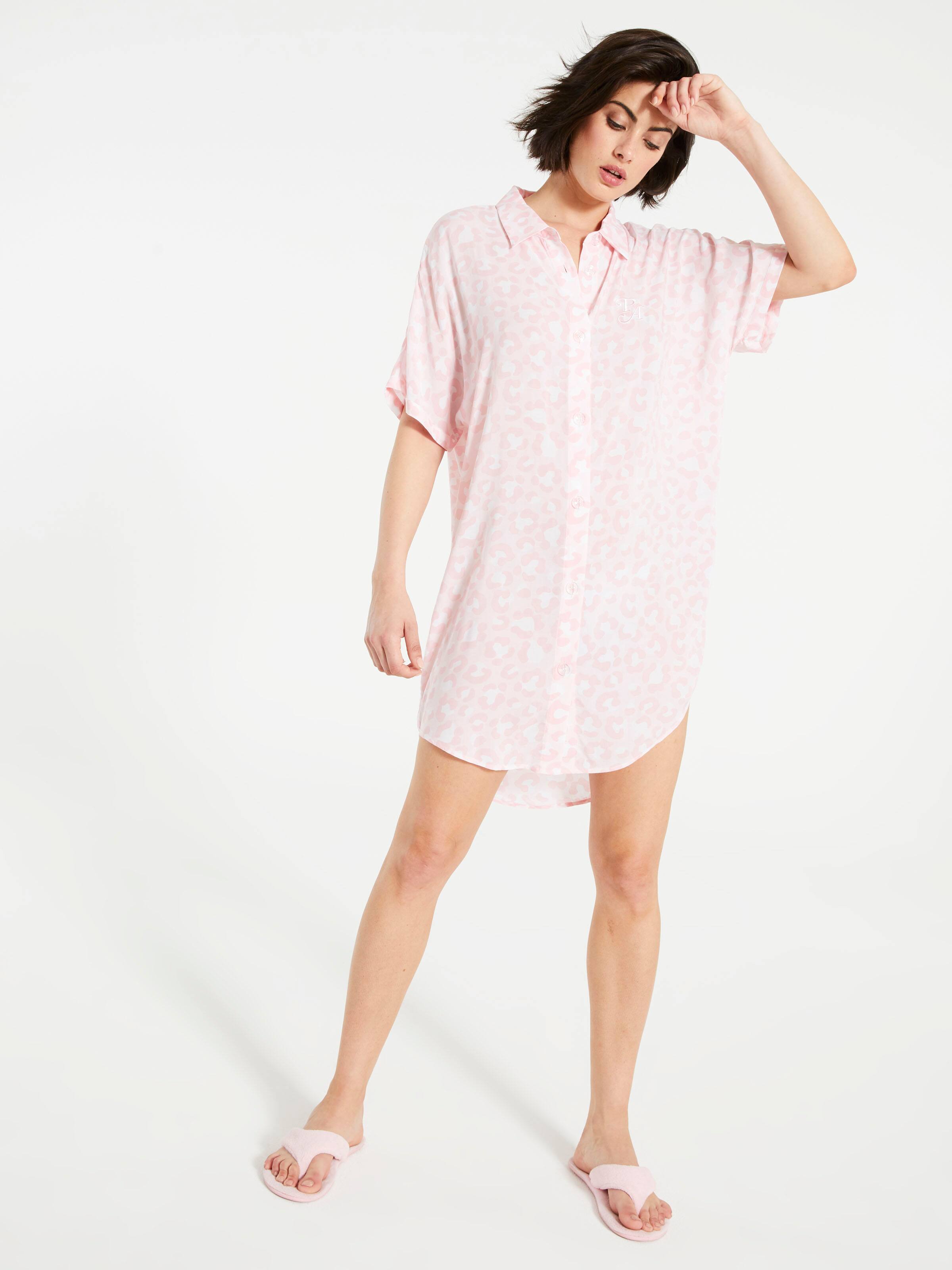 Leopard Boyfriend Nightshirt
