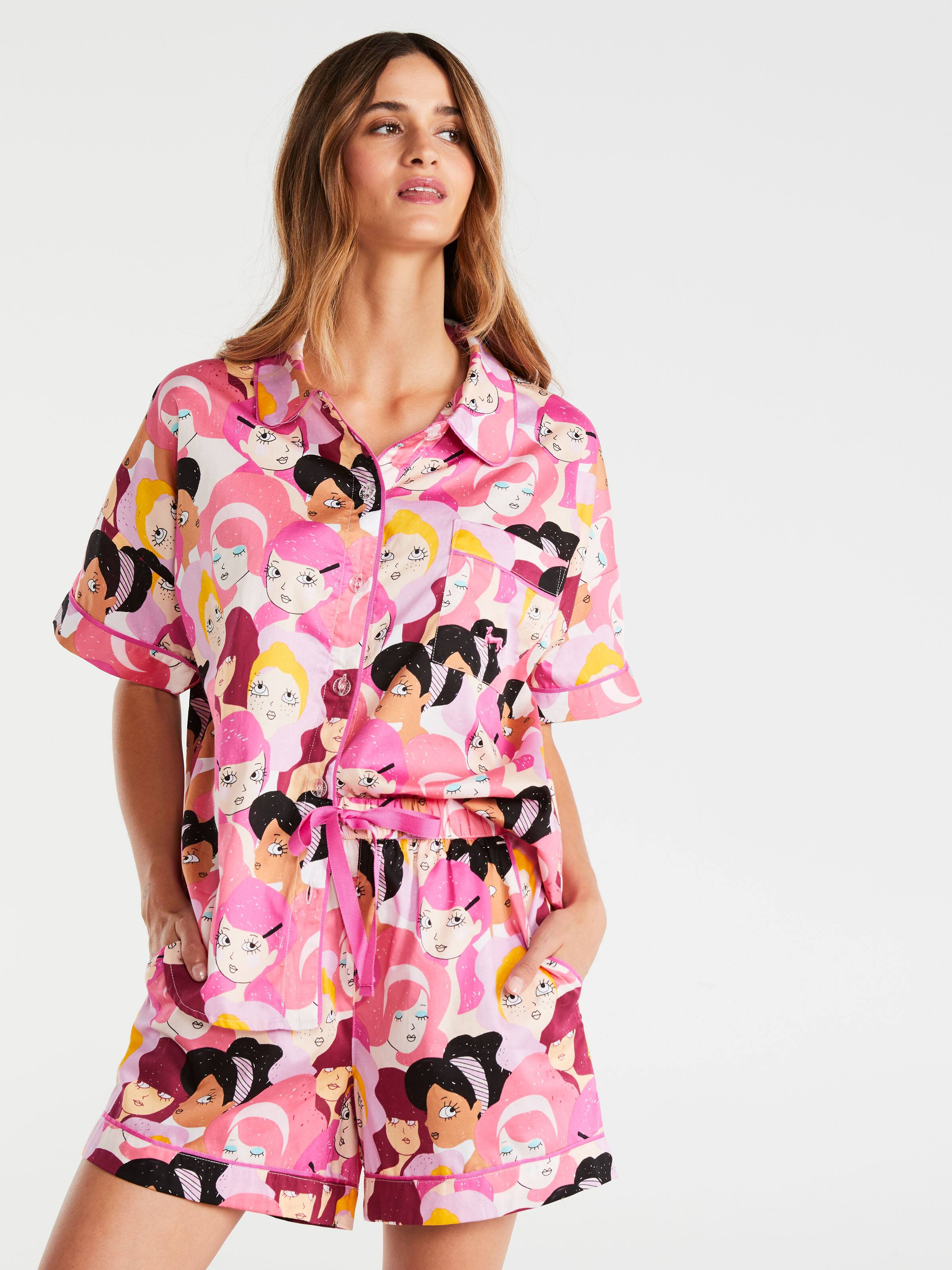 Faces Shortie Pj Set