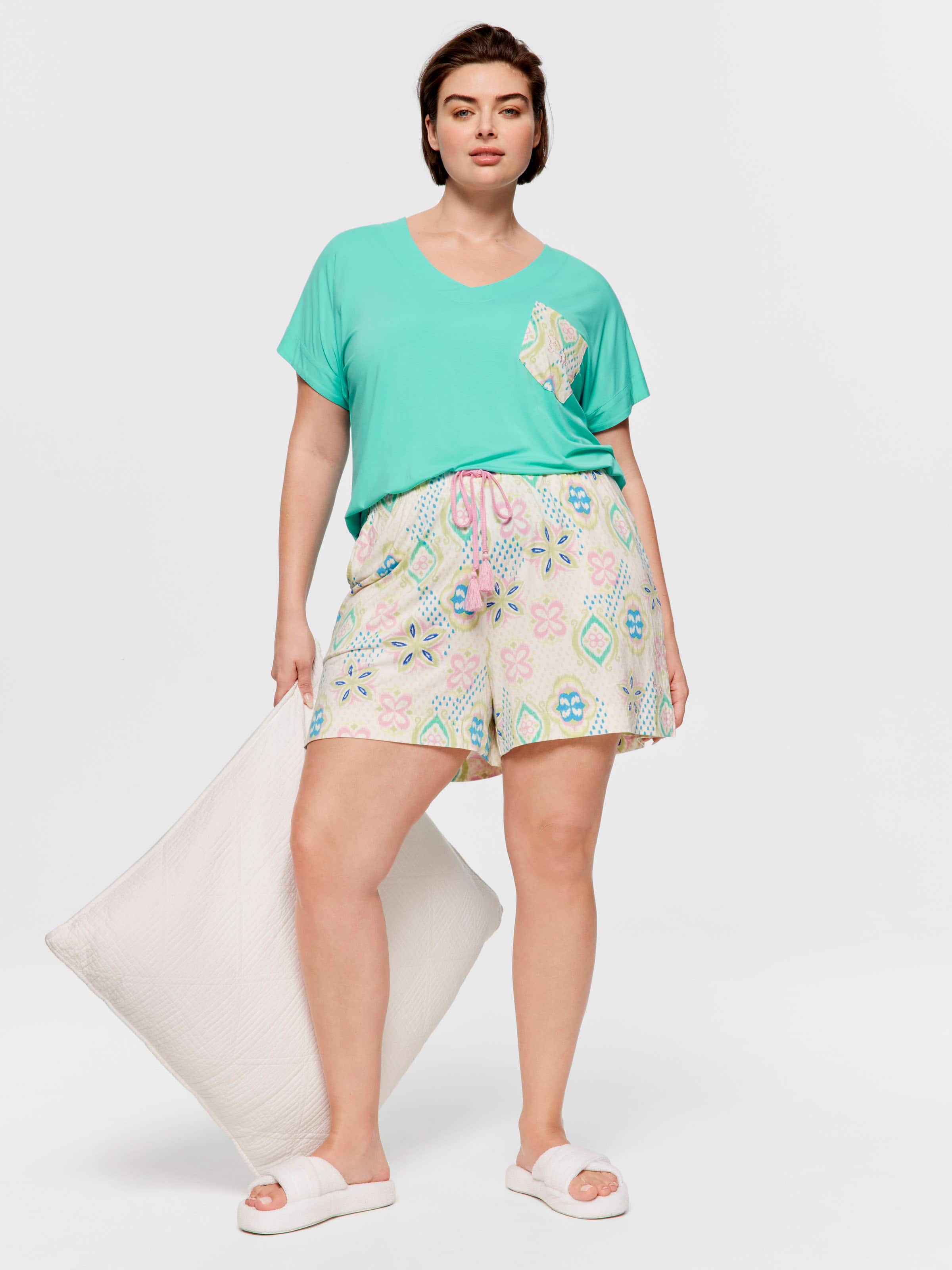 P.A. Pastel Print Long Short