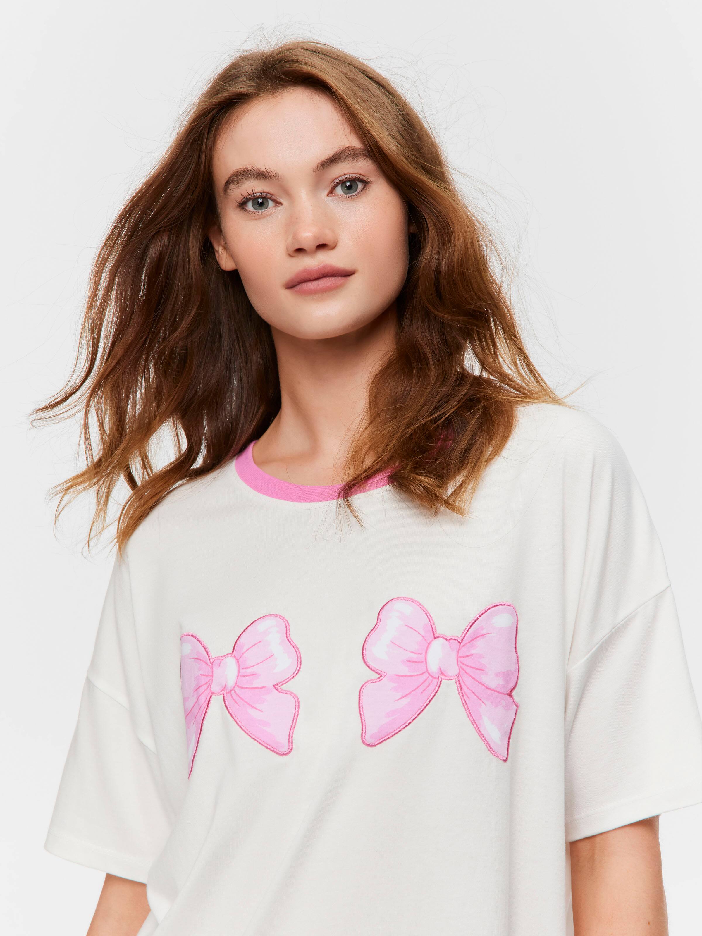 Bow Oversized Tee