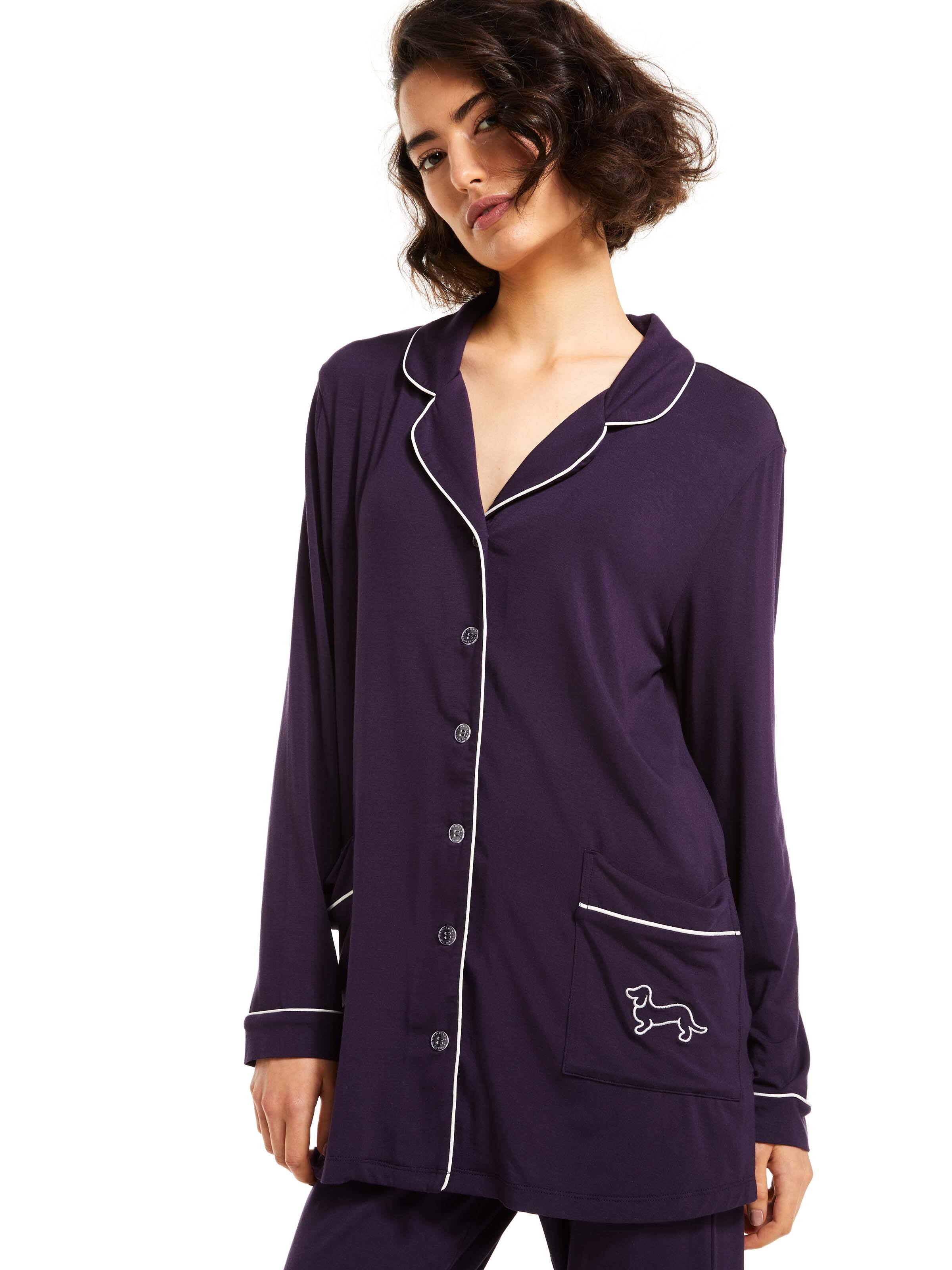 Purple Oversized Pj Set