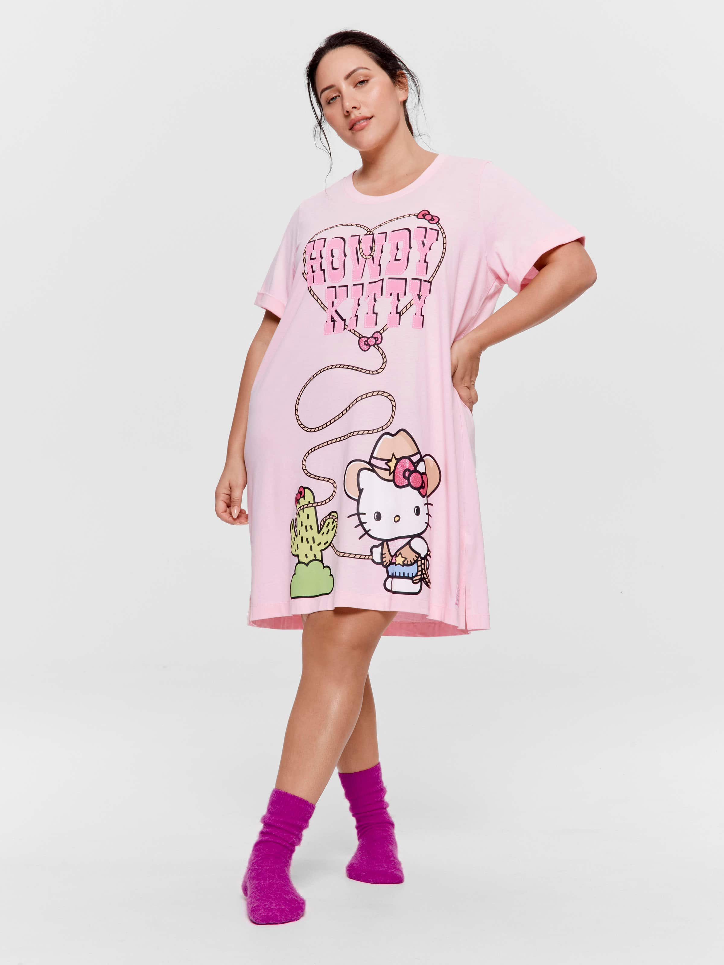 P.A. Plus Howdy Hello Kitty Sleep Tee