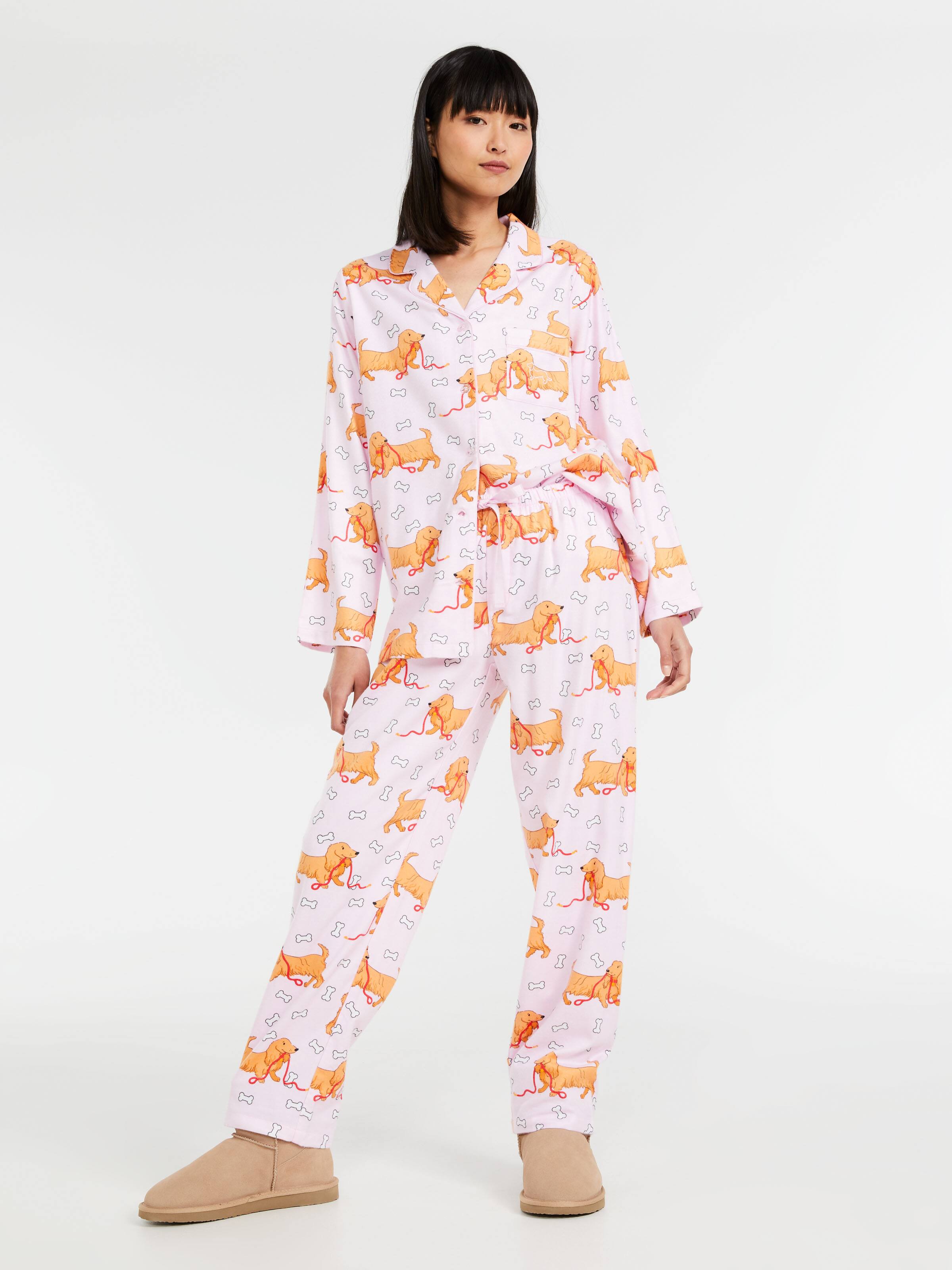 Penny Bones Bamboo Flannelette Pj Set