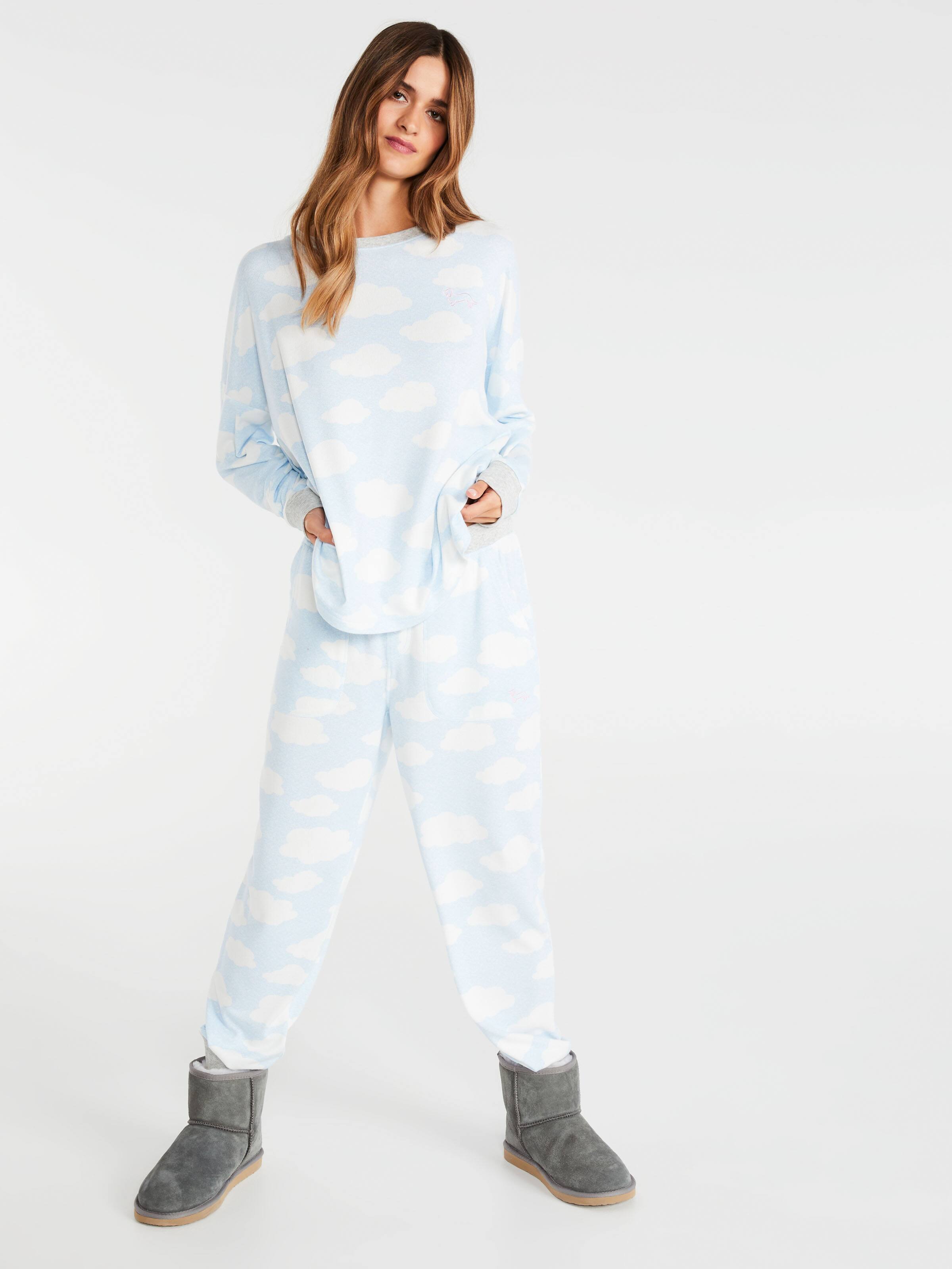 Blue Cloud Plush Sweater