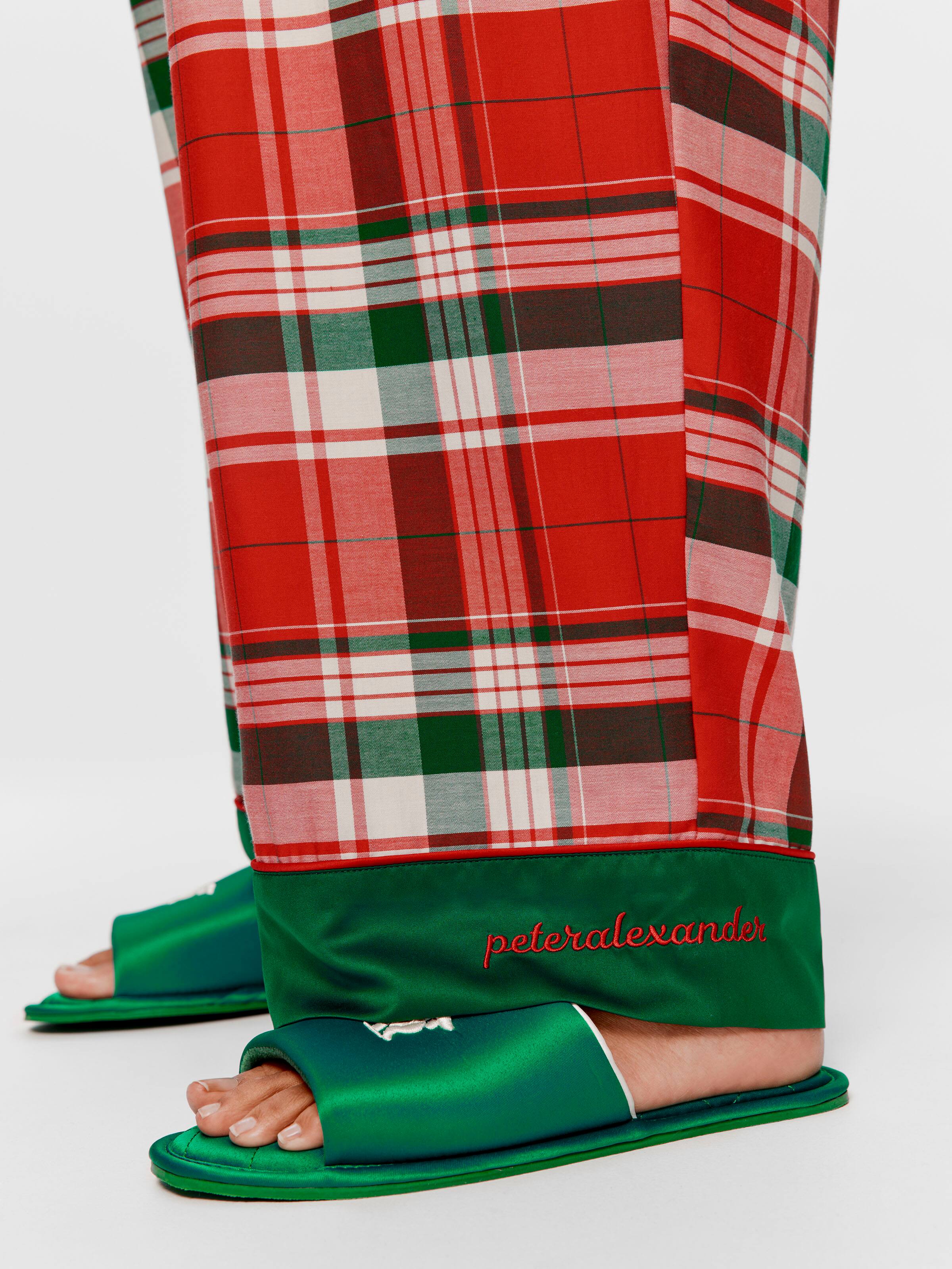 P.A. Plus Tartan 100% Cotton Classic Pj Pant