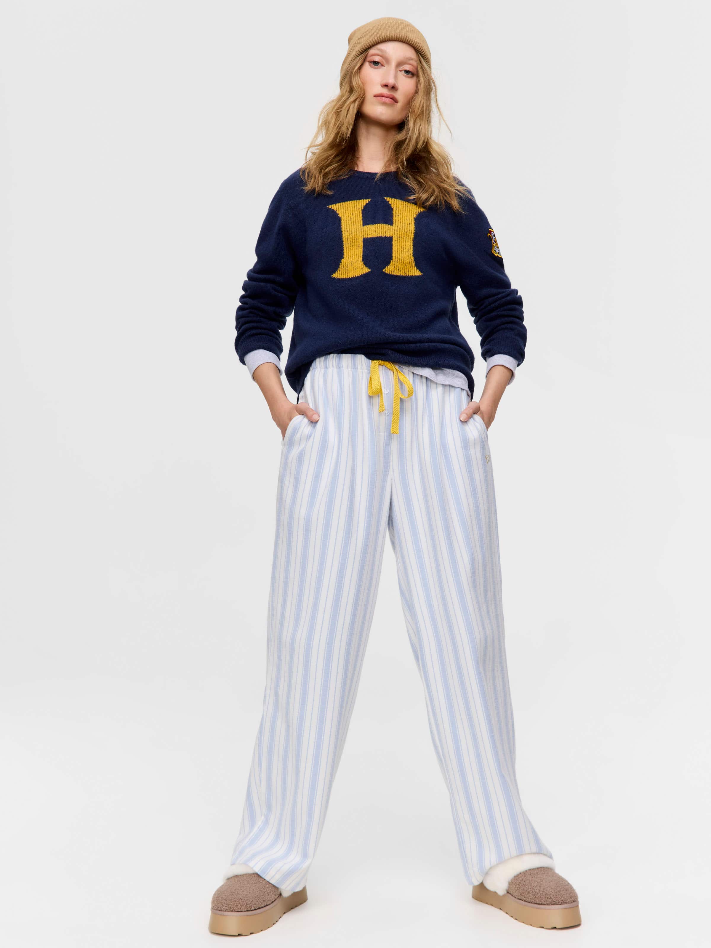 Stripe Classic Flannelette Pj Pant